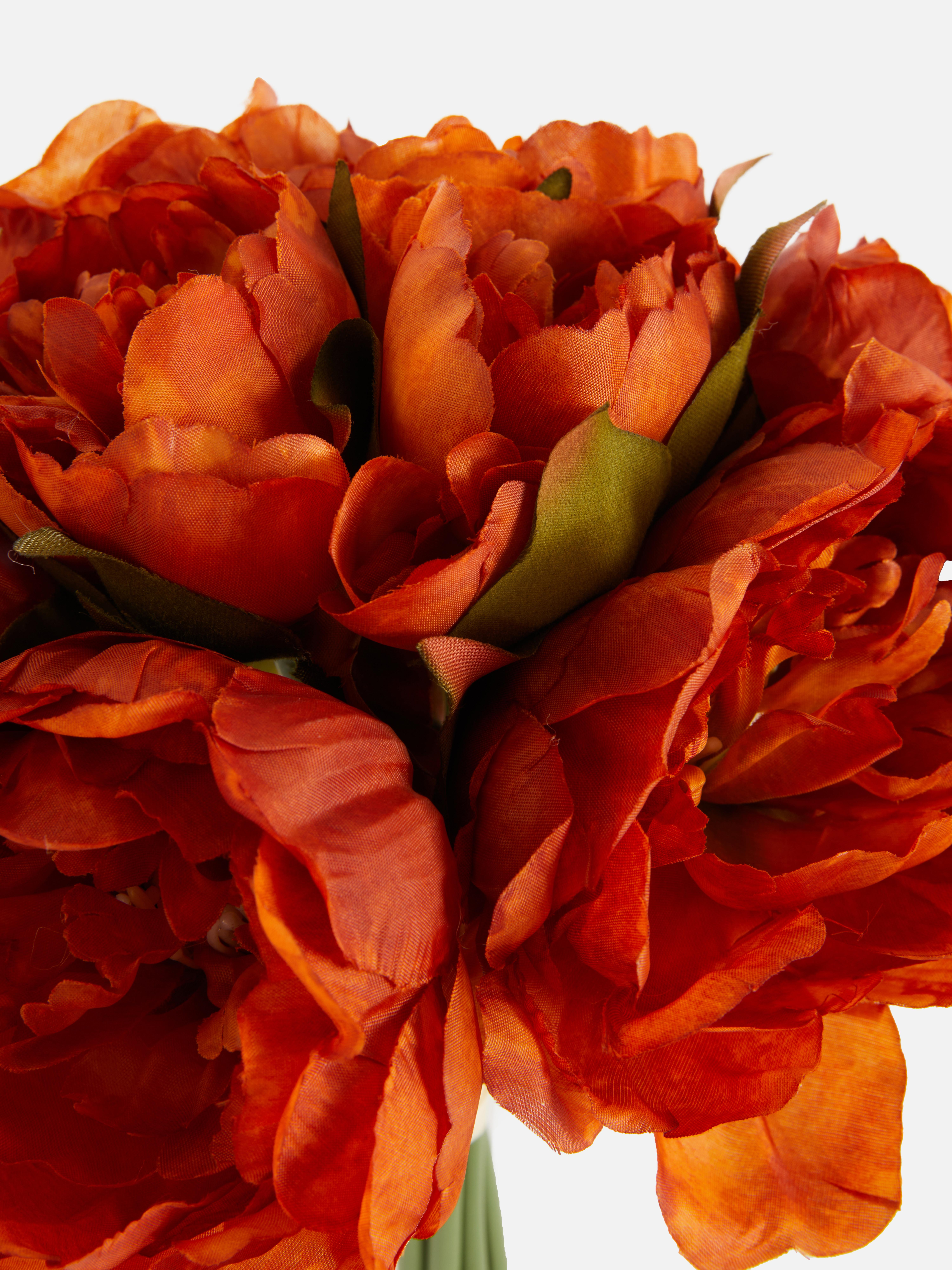 Small Faux Peony Bouquet