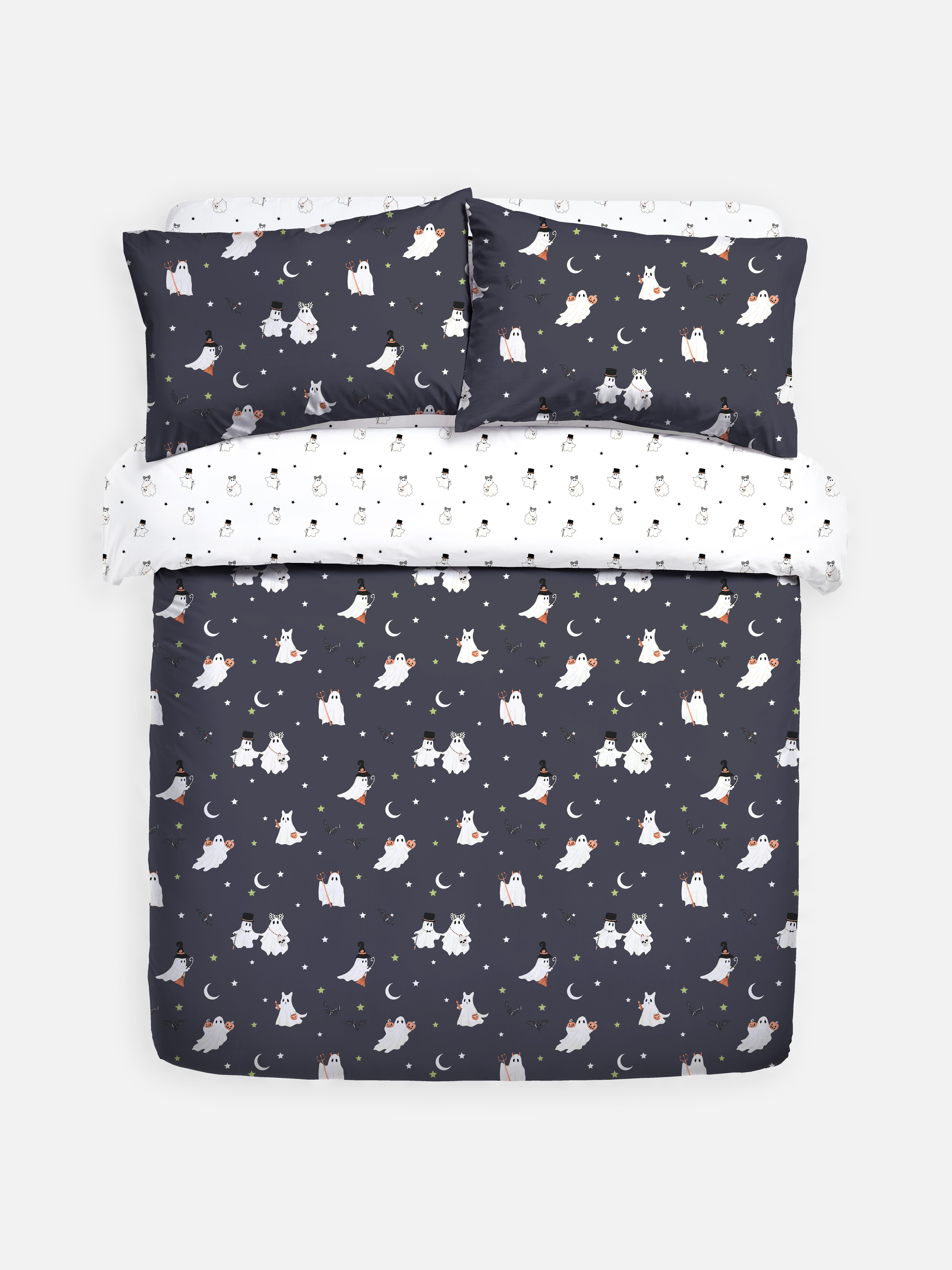 Halloween Ghost King Bedding Set