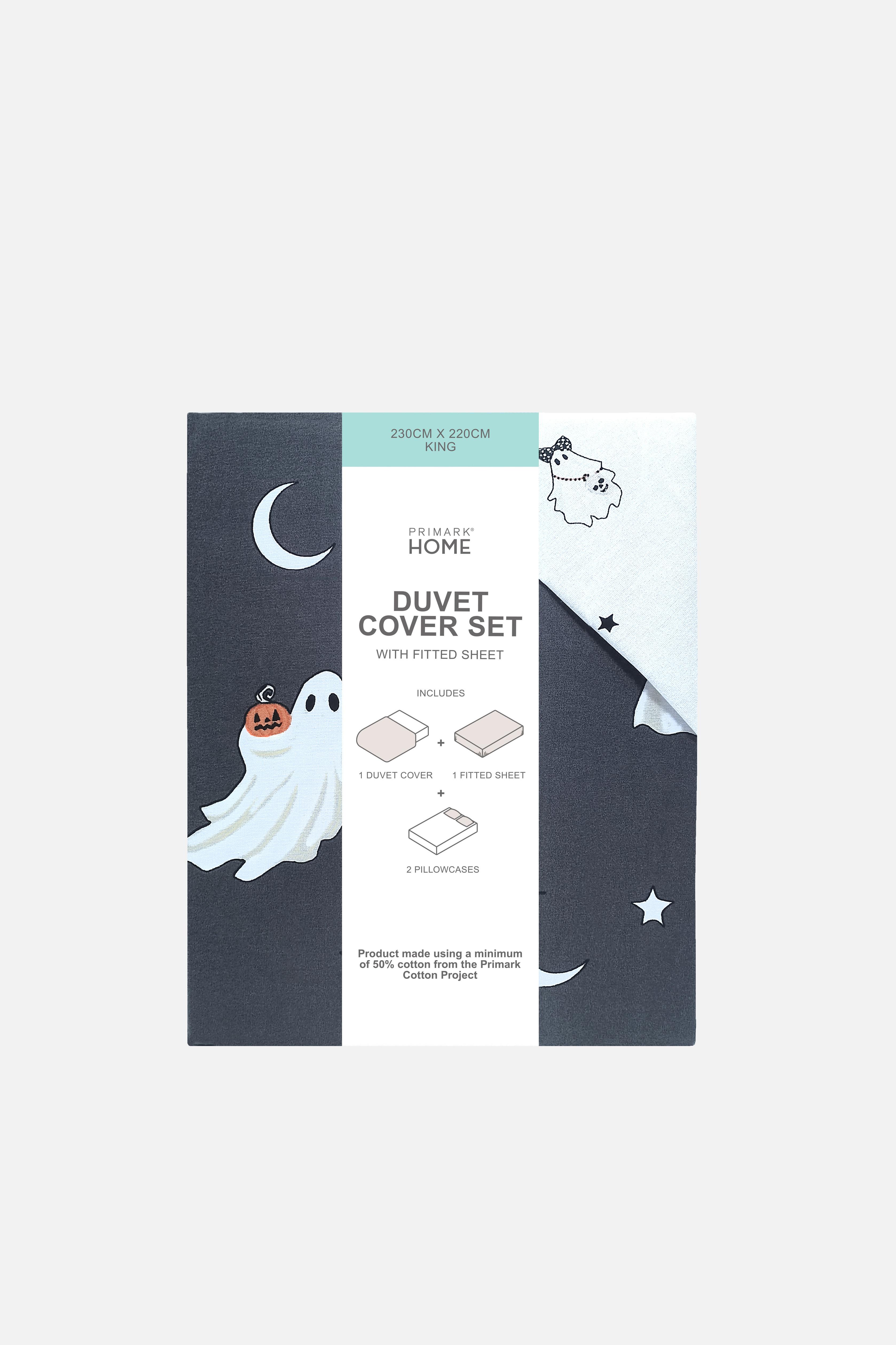 Halloween Ghost King Bedding Set