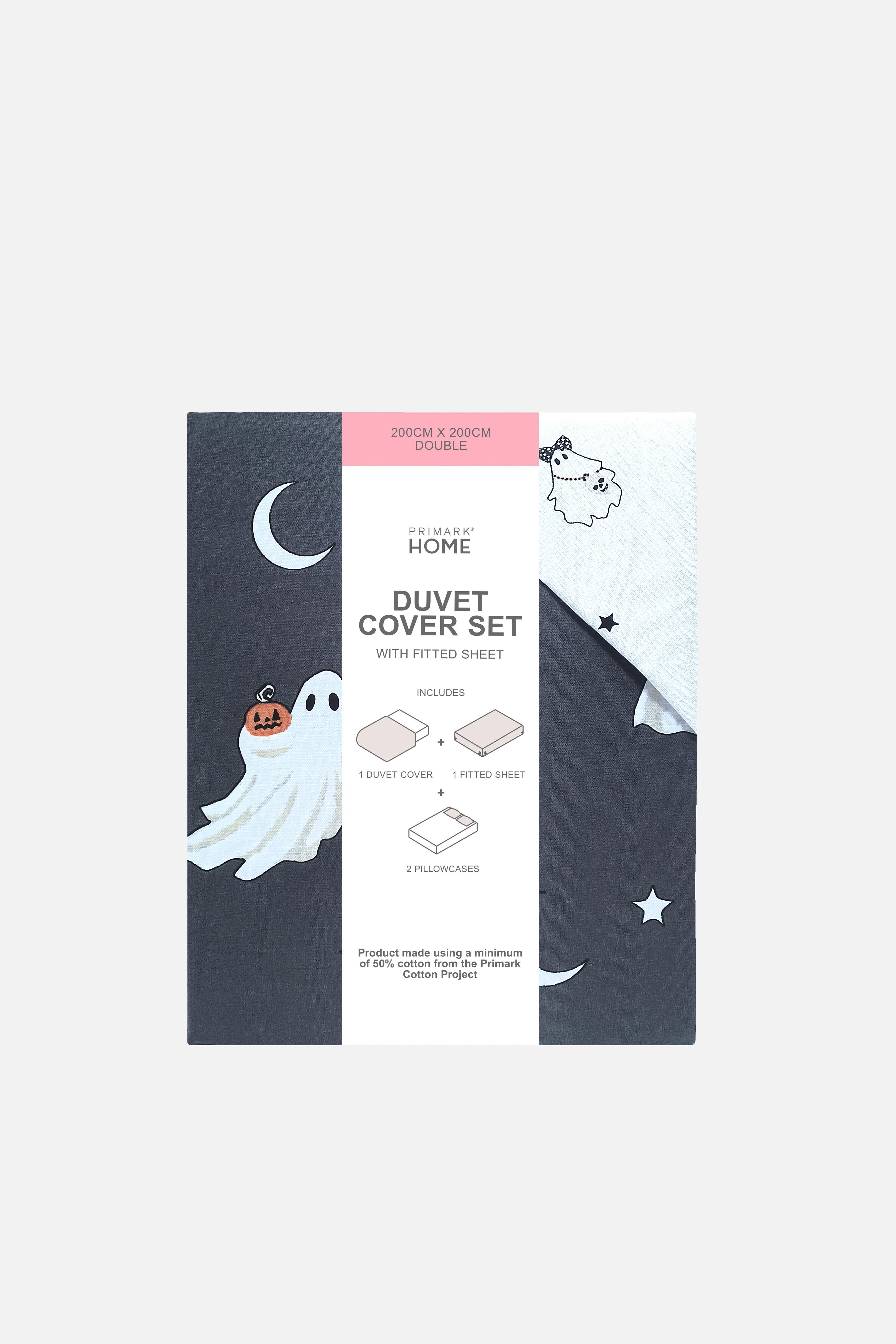 Halloween Ghost Double Bedding Set