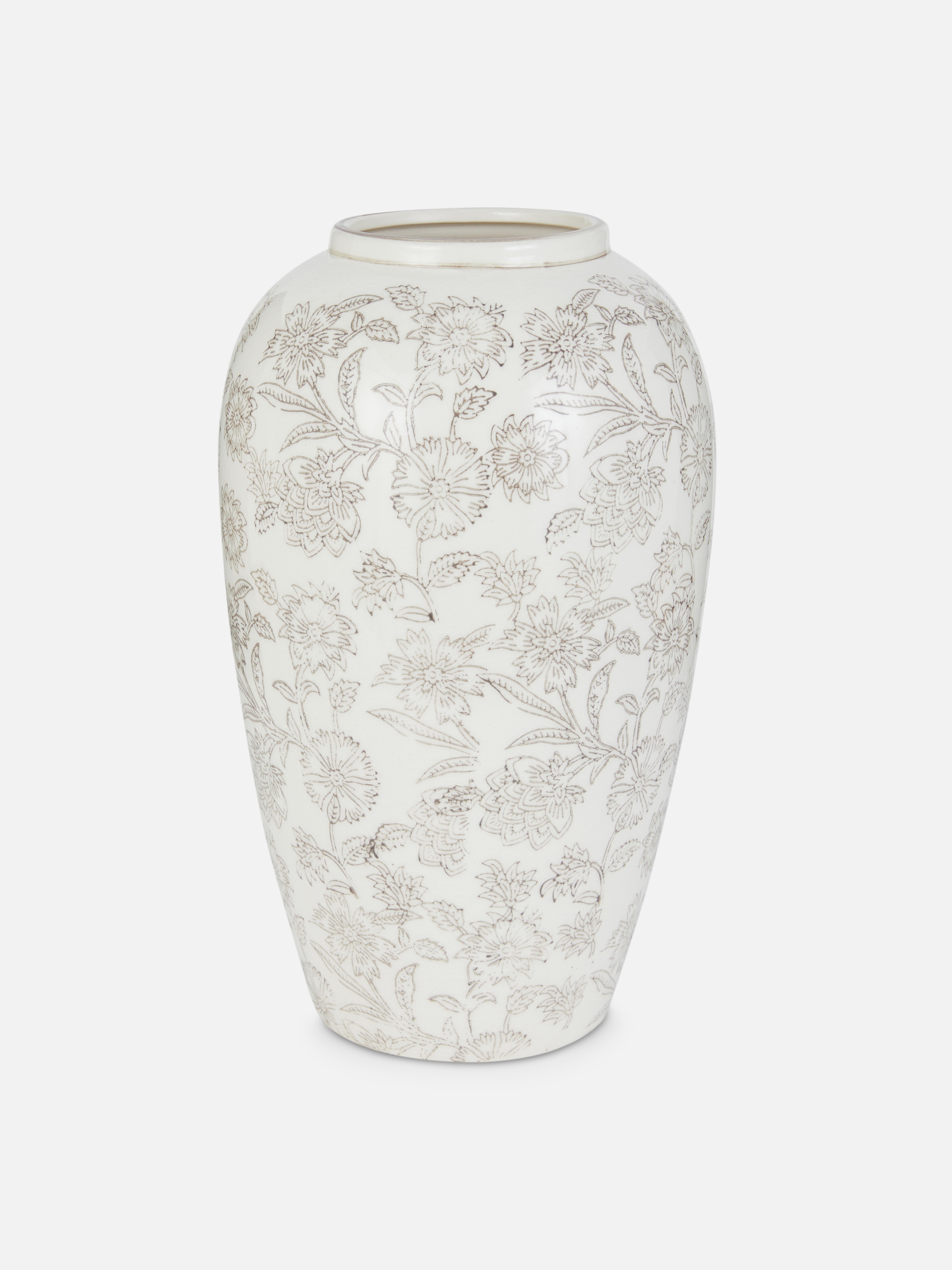 Damask Urn Vase