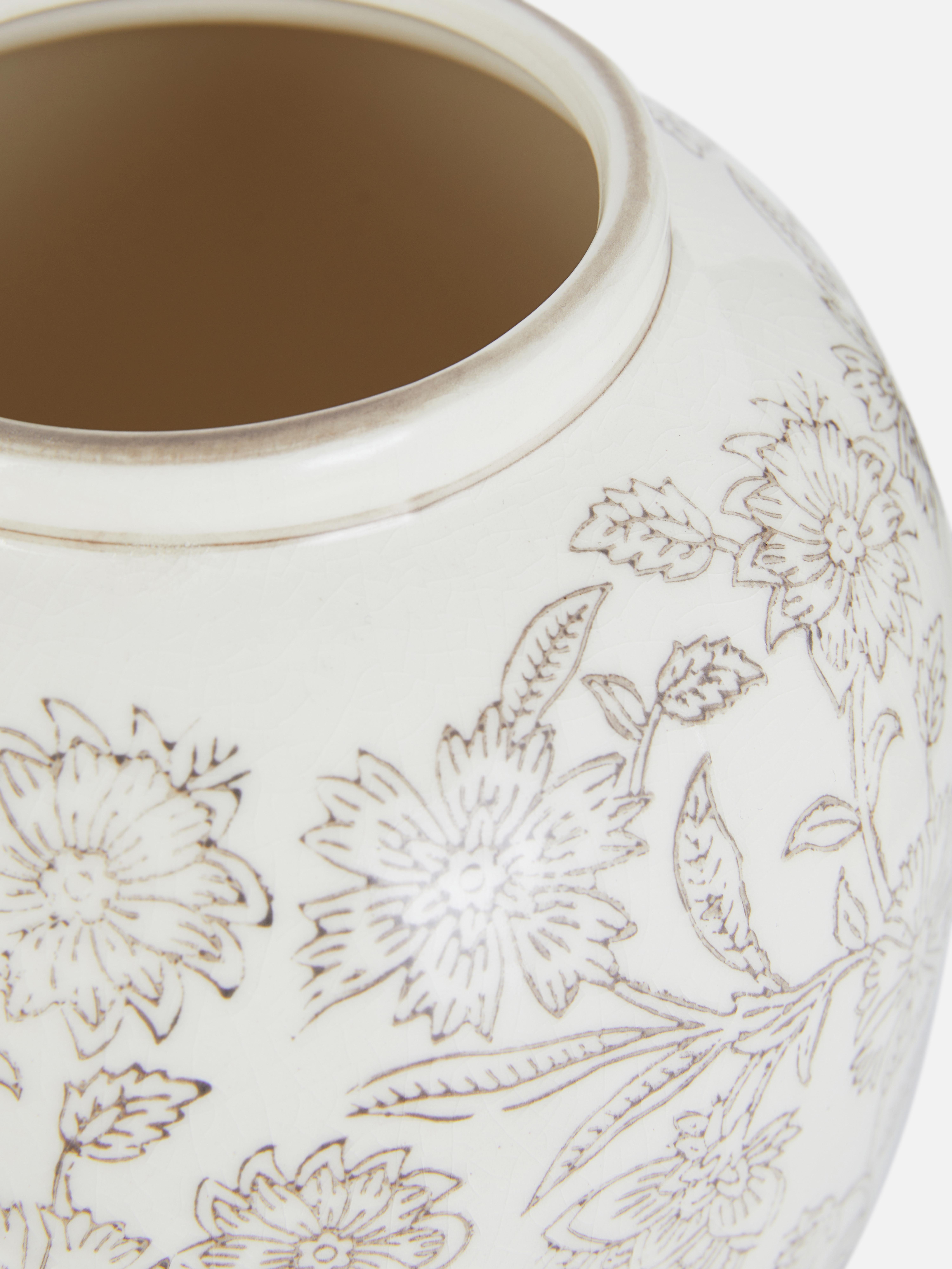 Damask Urn Vase