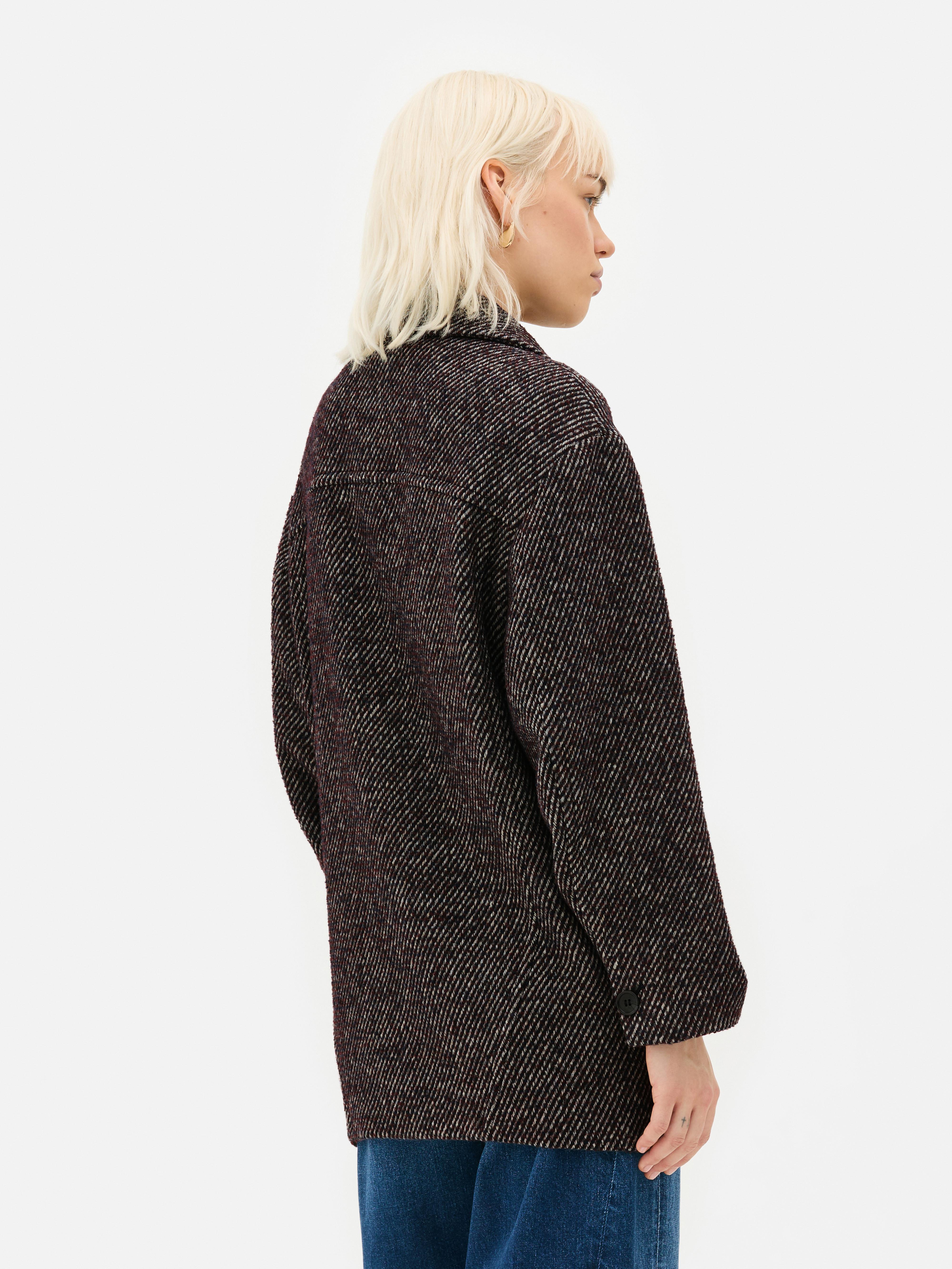 Relaxed Double Breasted Pea Coat