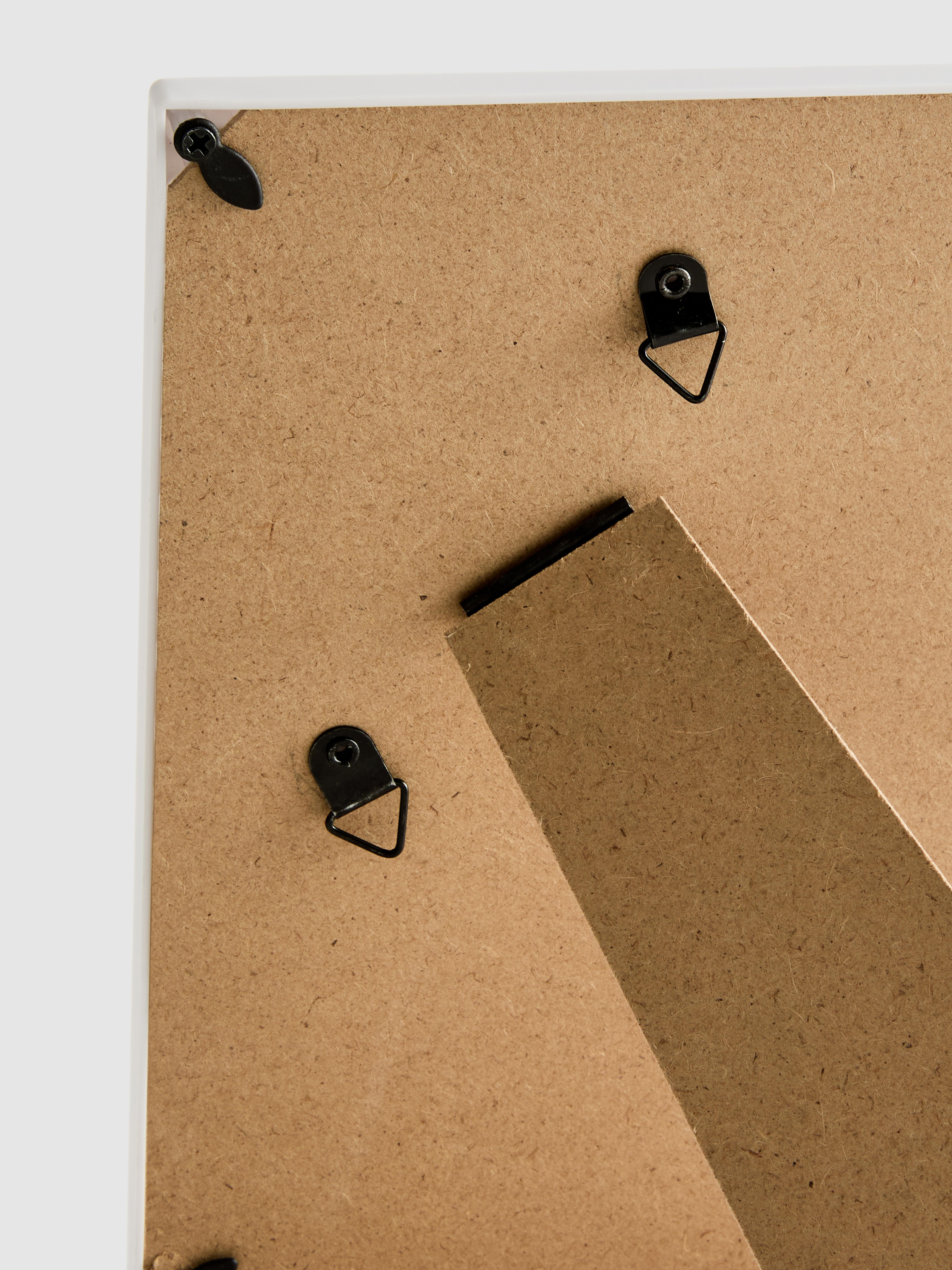 White 5x7" Beaded Picture Frame