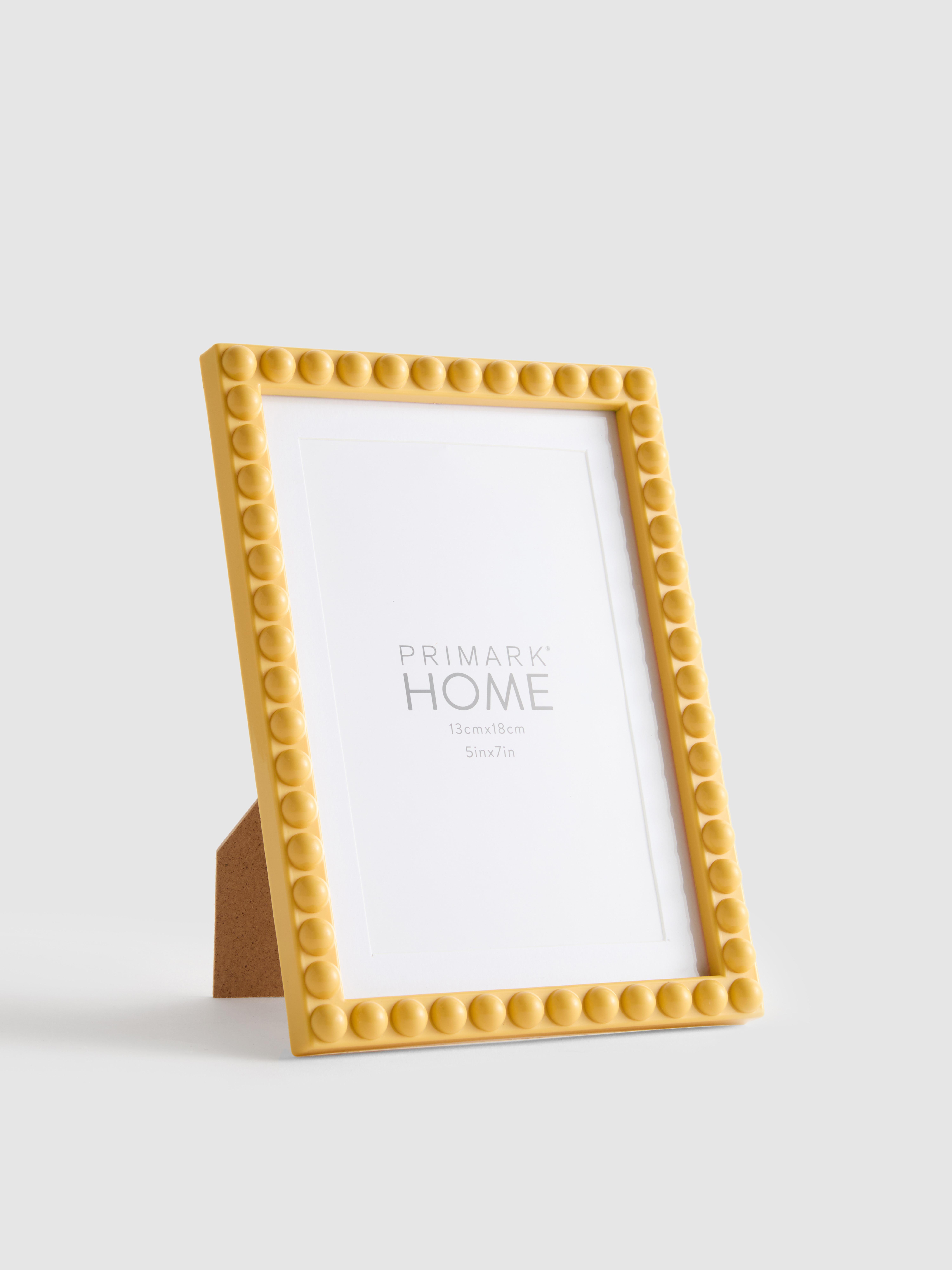 Cadre photo orné de perles 13 x 18 cm