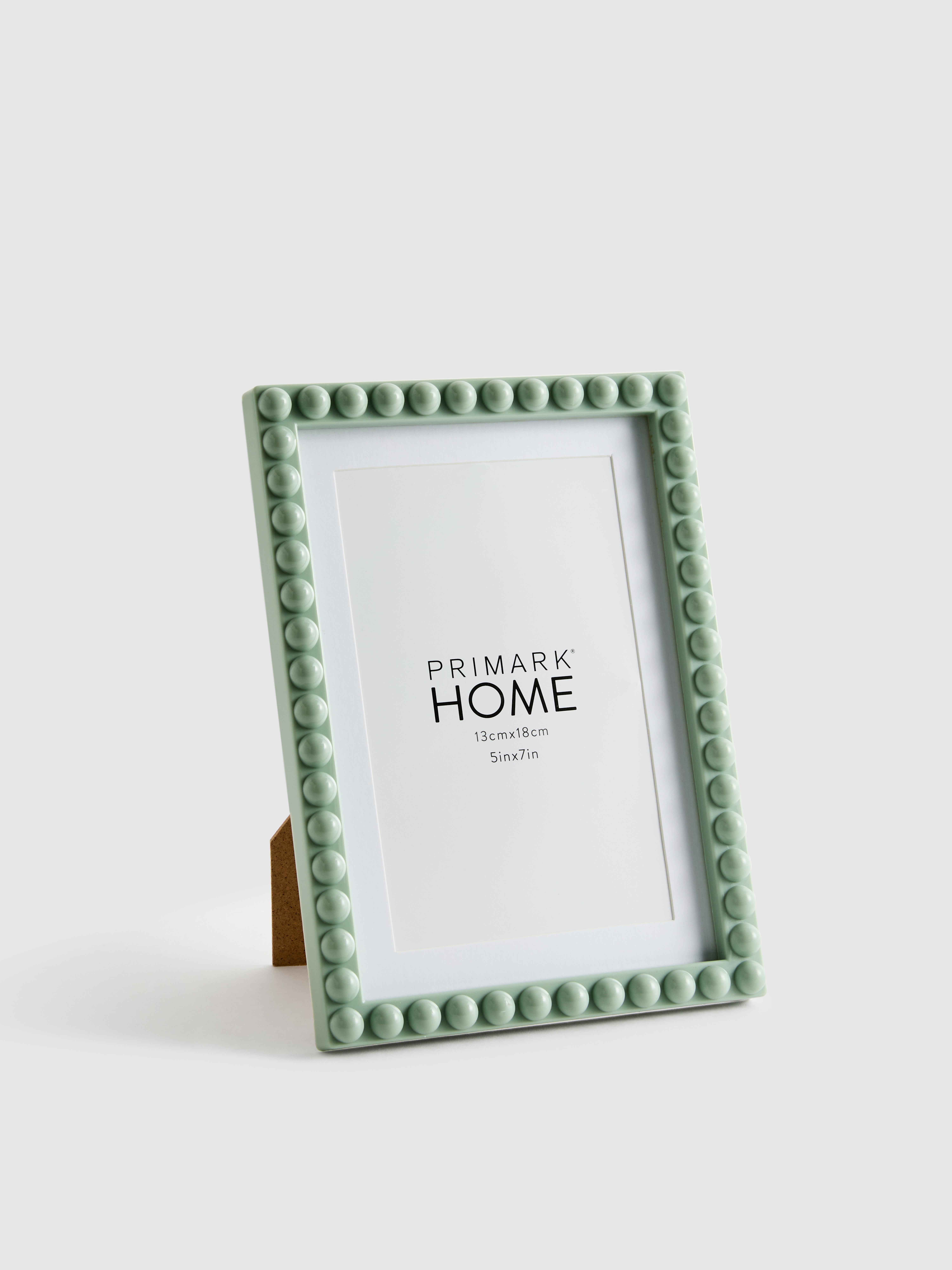 Cadre photo orné de perles 13 x 18 cm