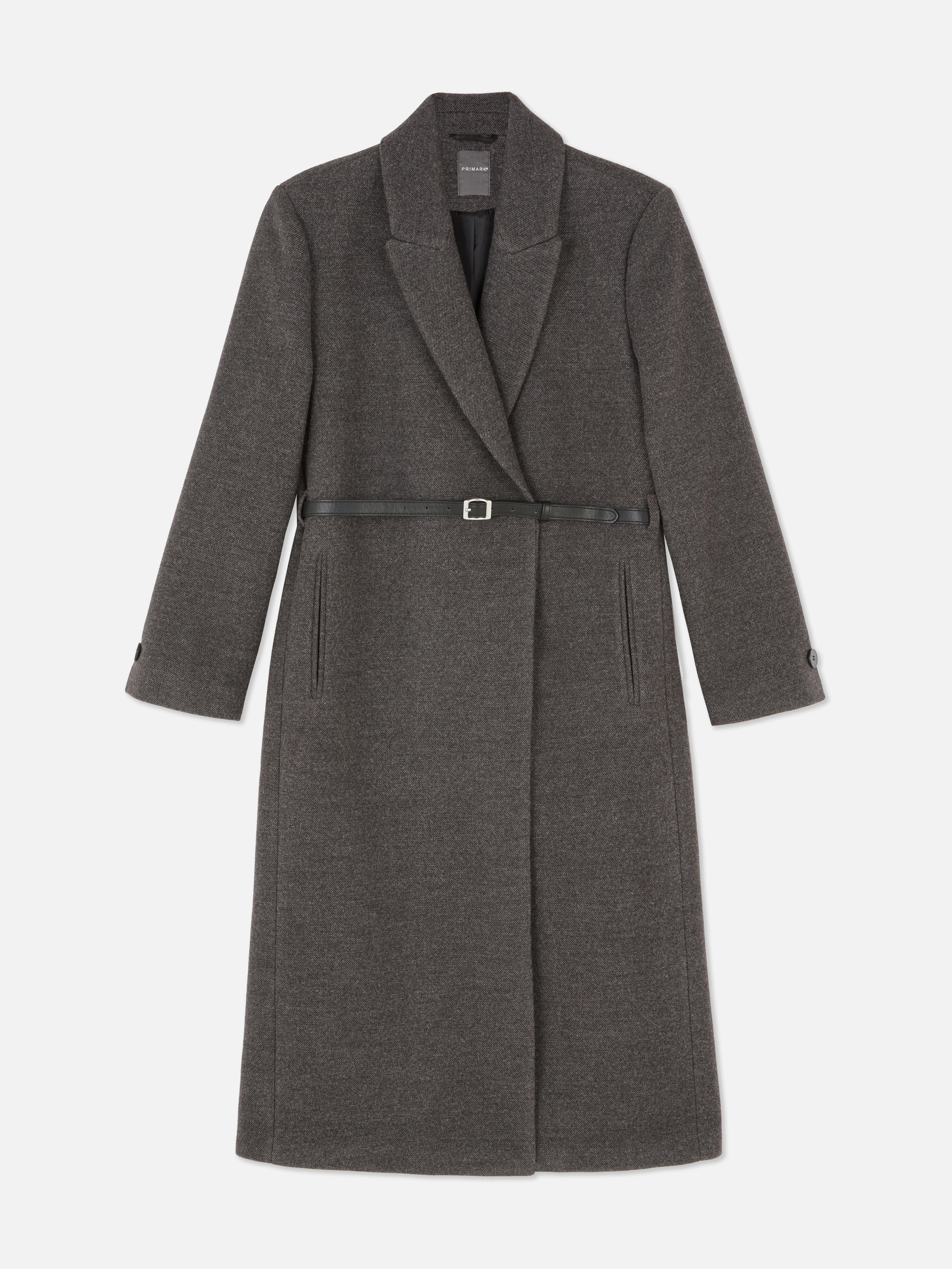 Single Breasted Longline Coat