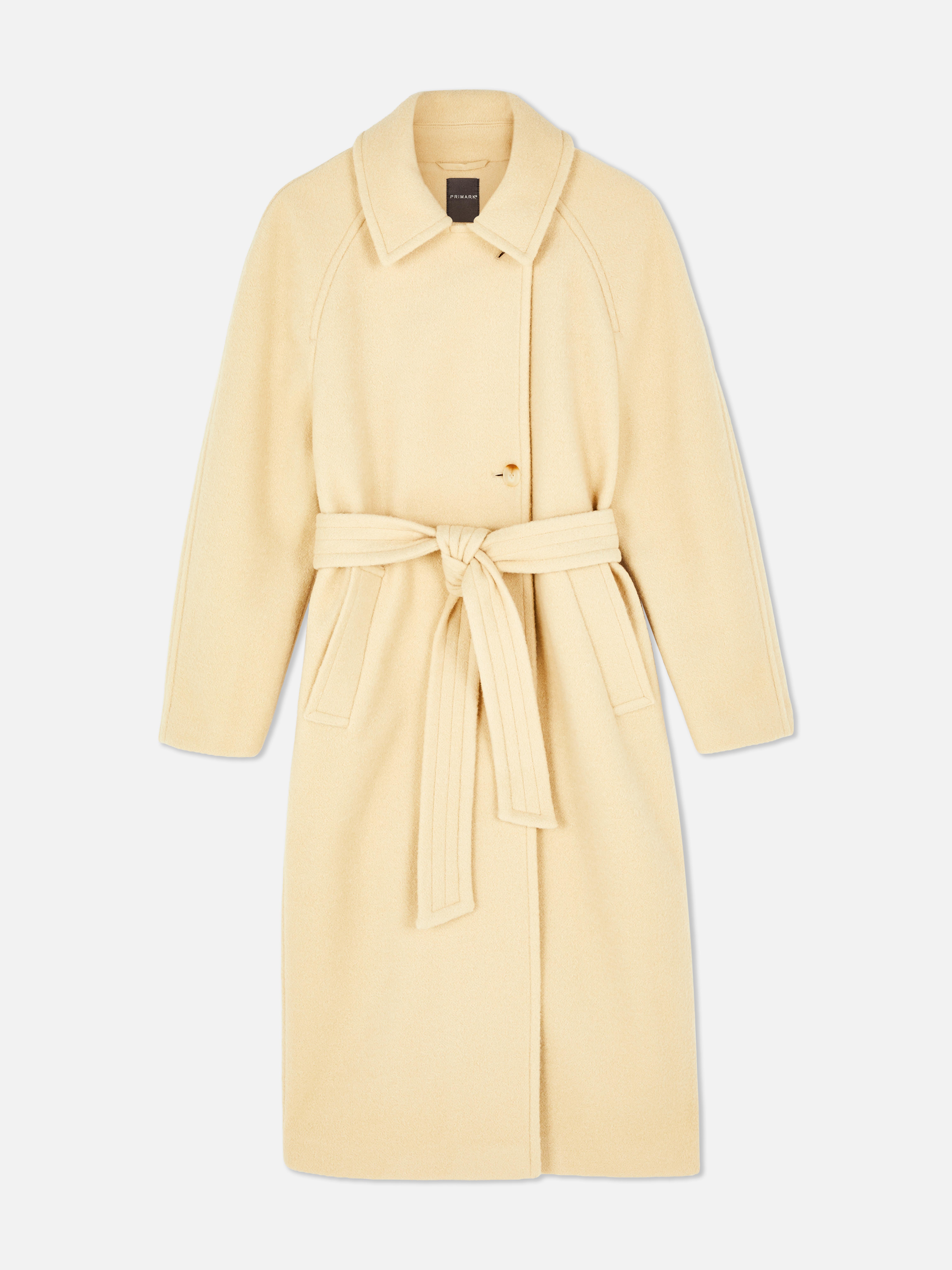 Manteau long à ceinture Paula Echevarría