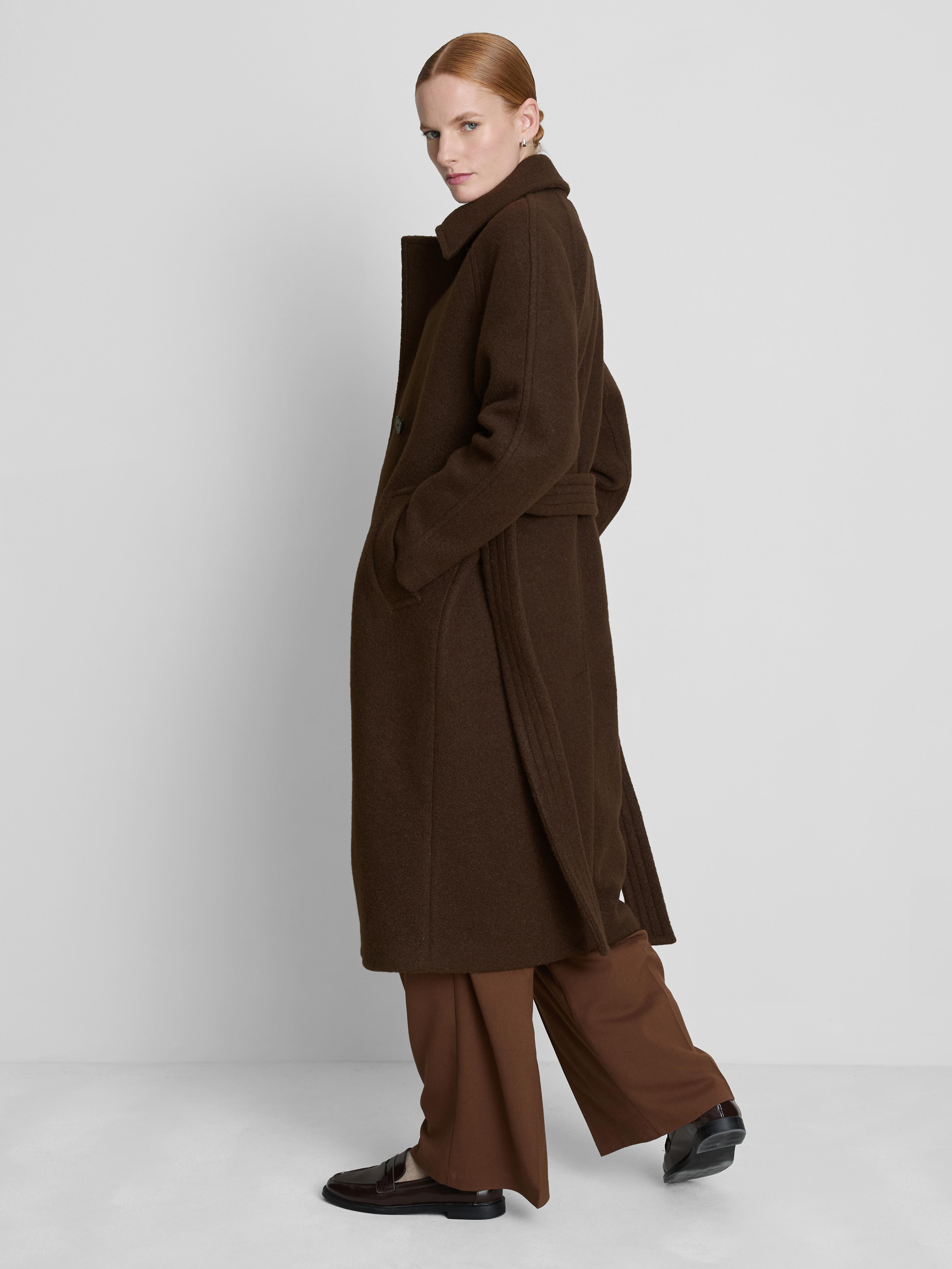 Manteau long à ceinture Paula Echevarría