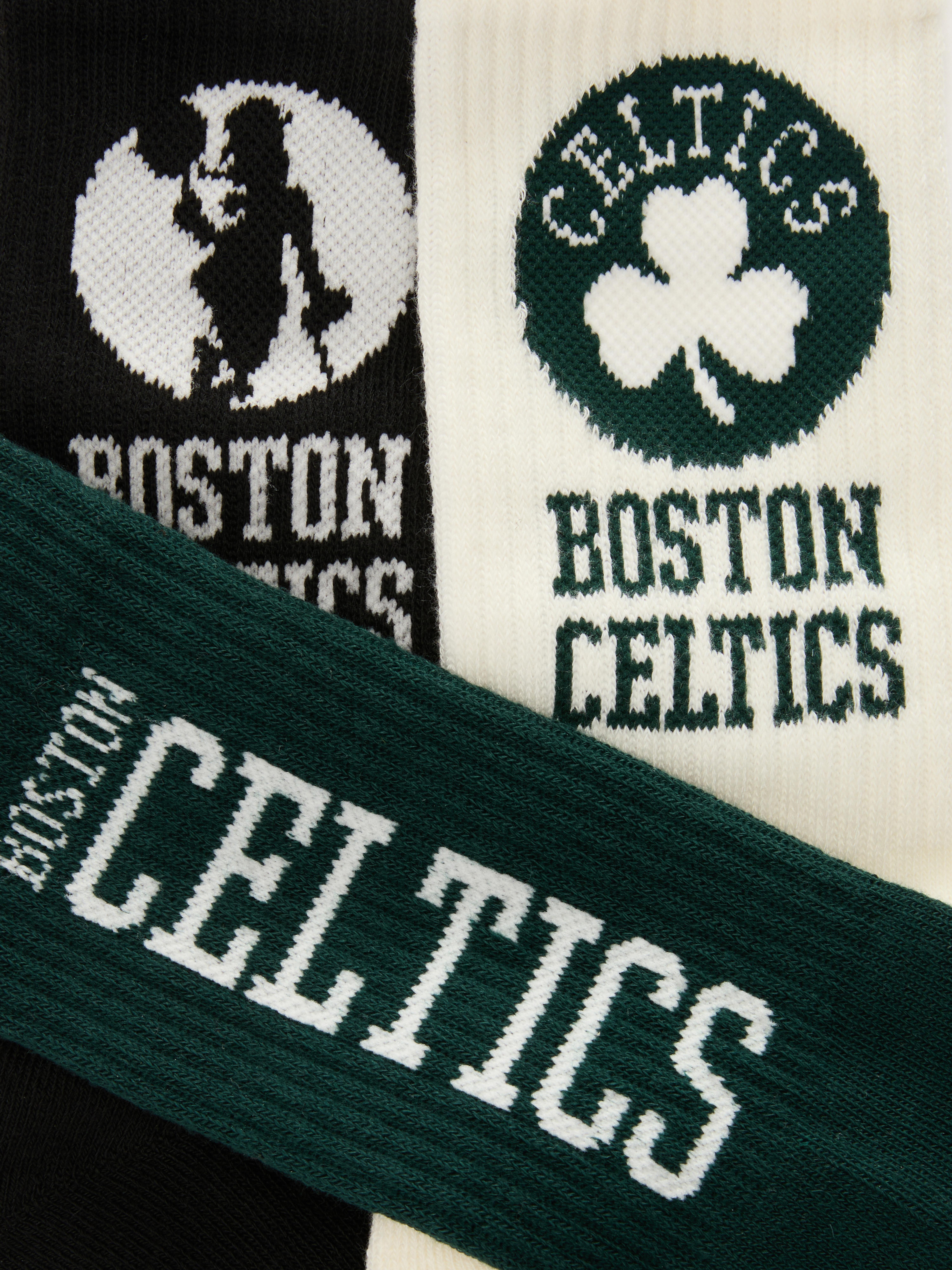 3pk NBA Boston Celtics Crew Socks