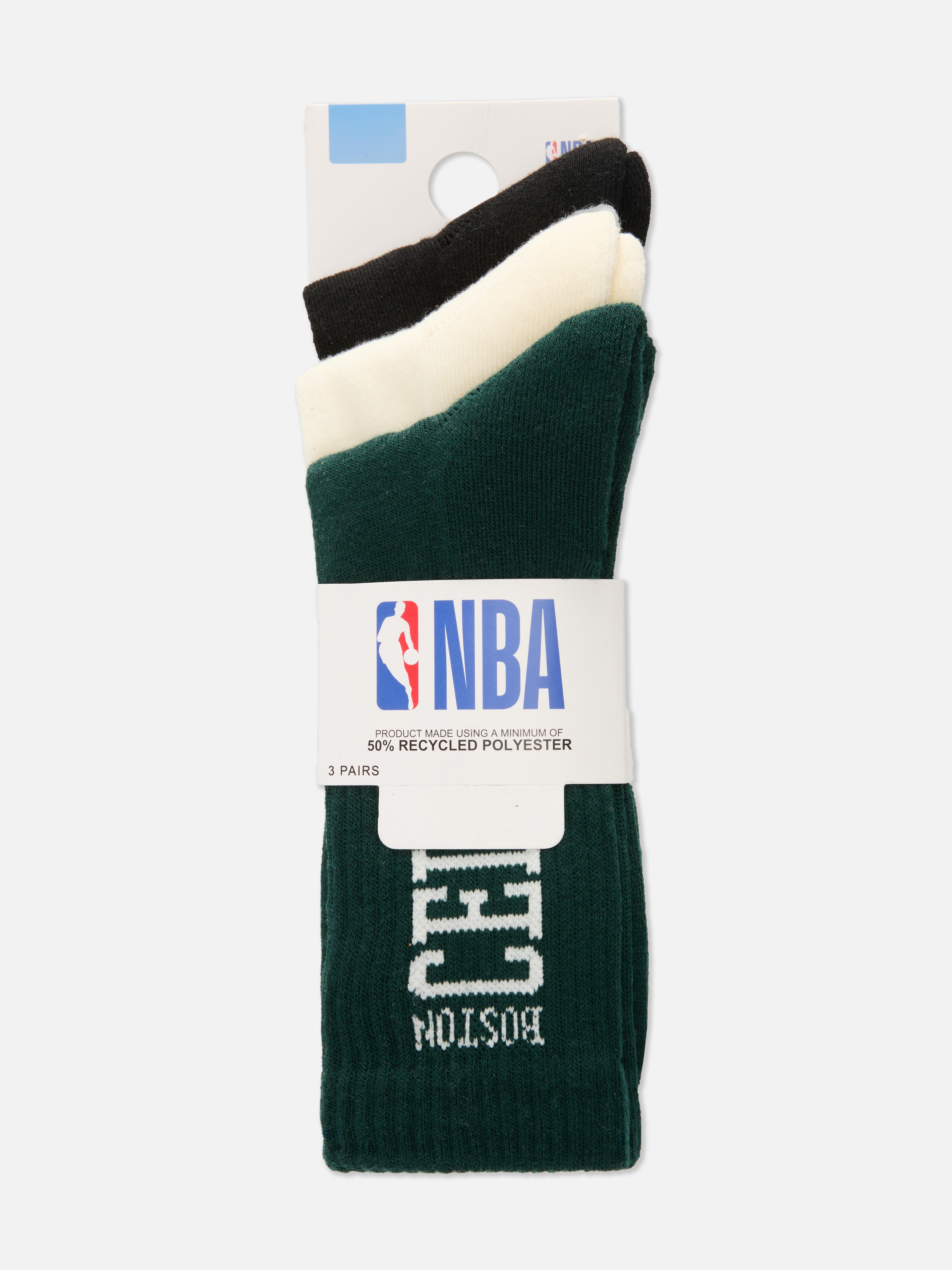 3pk NBA Boston Celtics Crew Socks