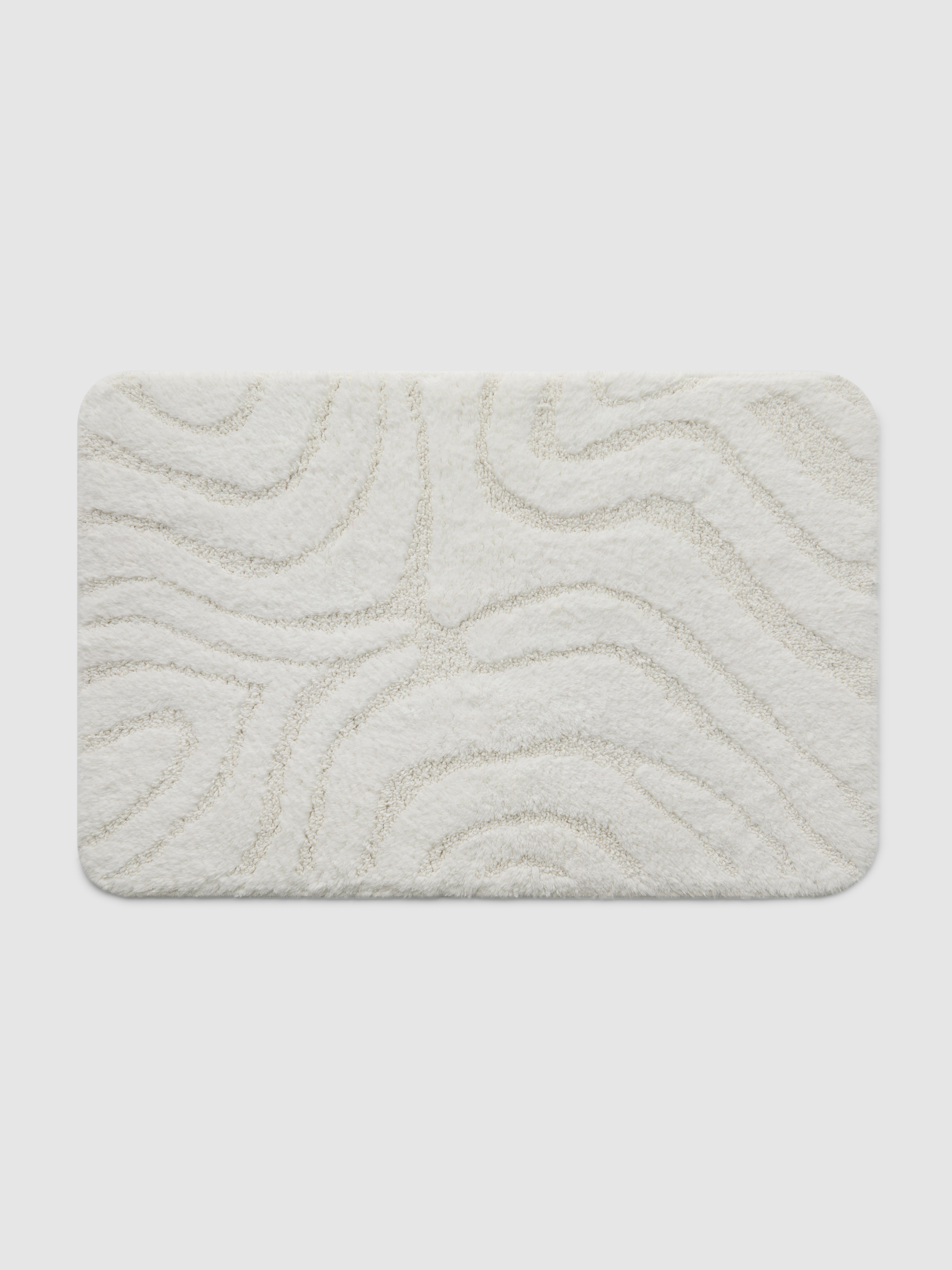 Swirl Texture Bath Mat