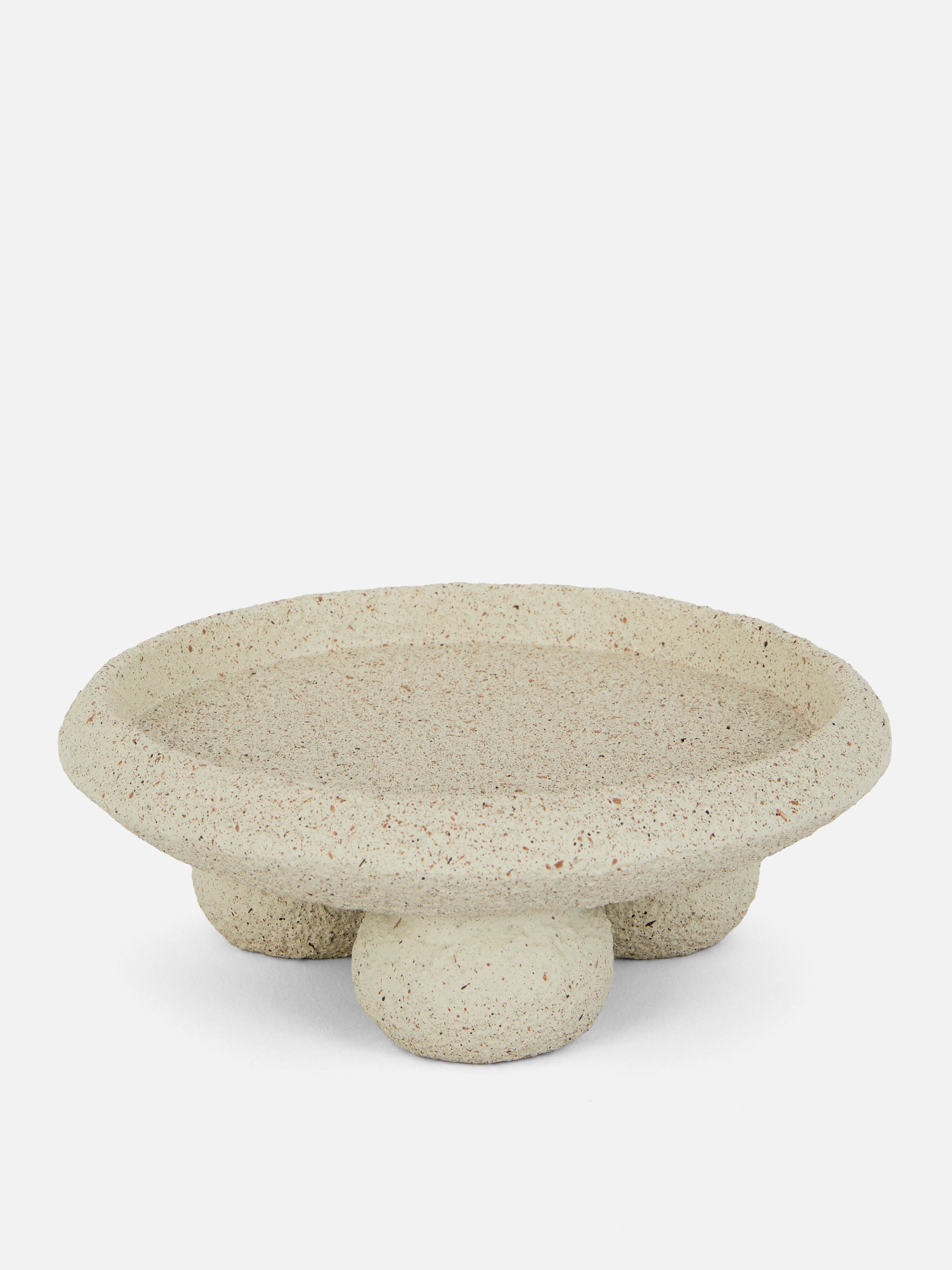 Stone Effect Trinket Dish
