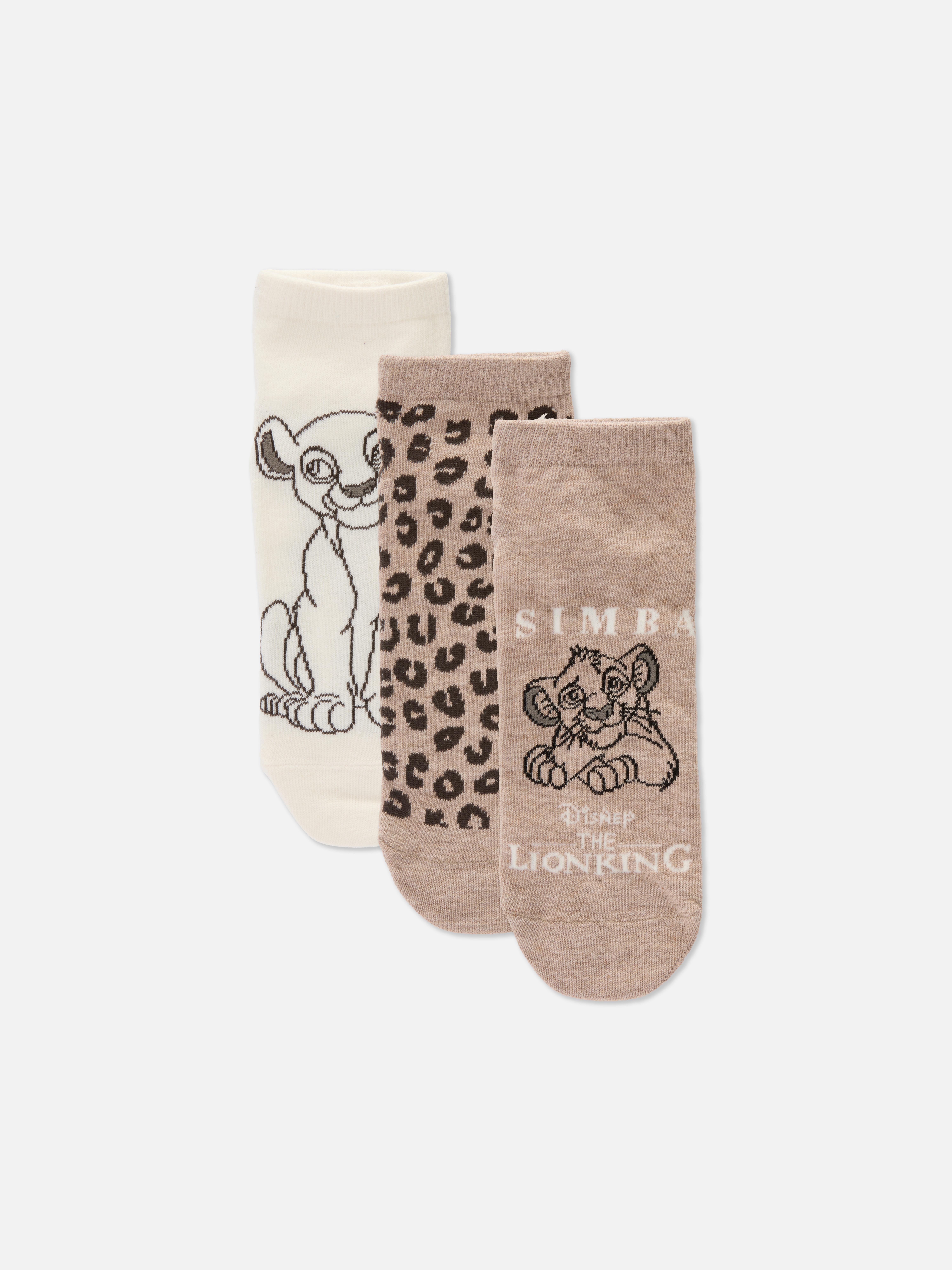 3-Pack Disney’s The Lion King Sneaker Socks