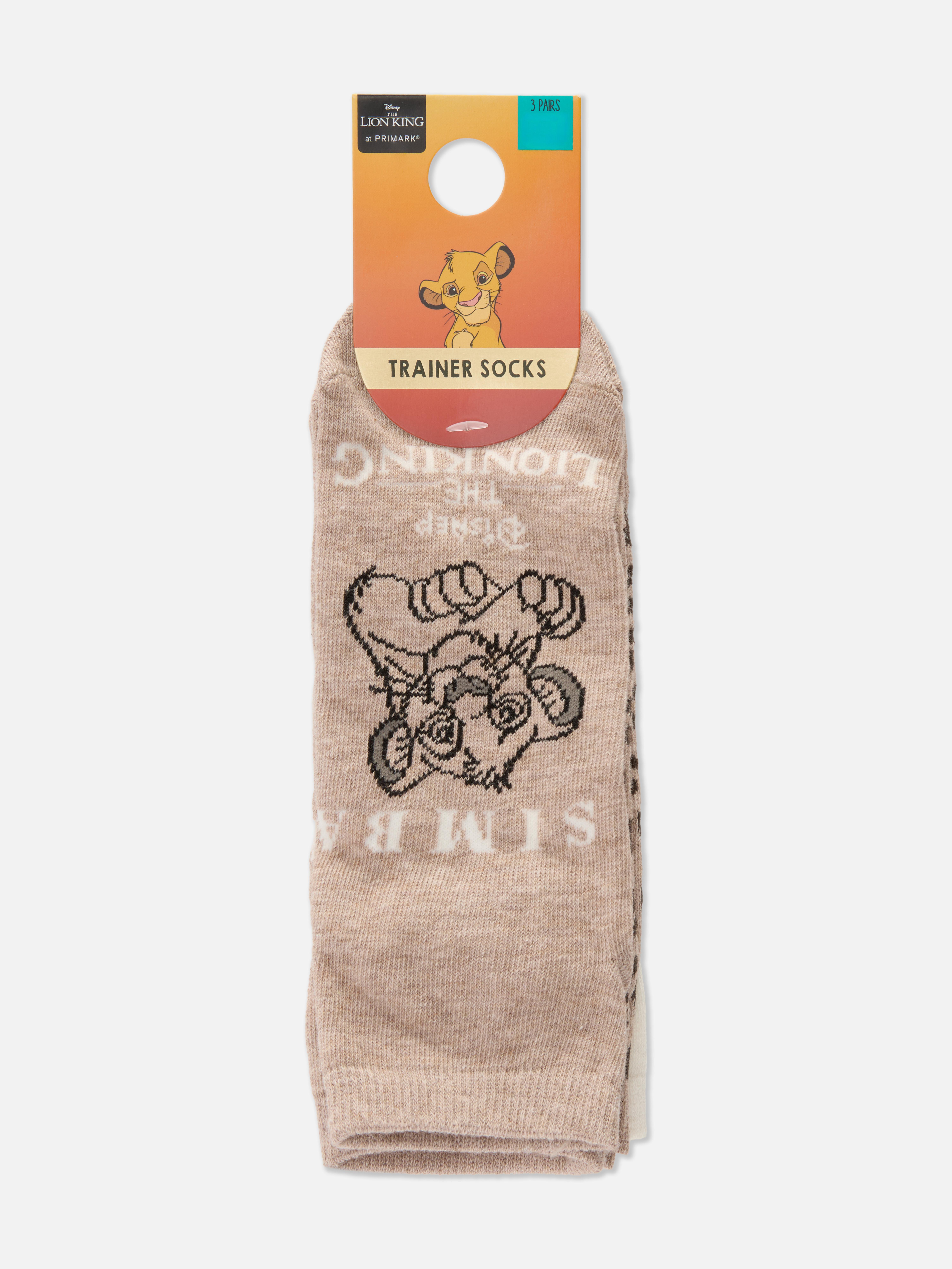3pk Disney’s The Lion King Trainer Socks