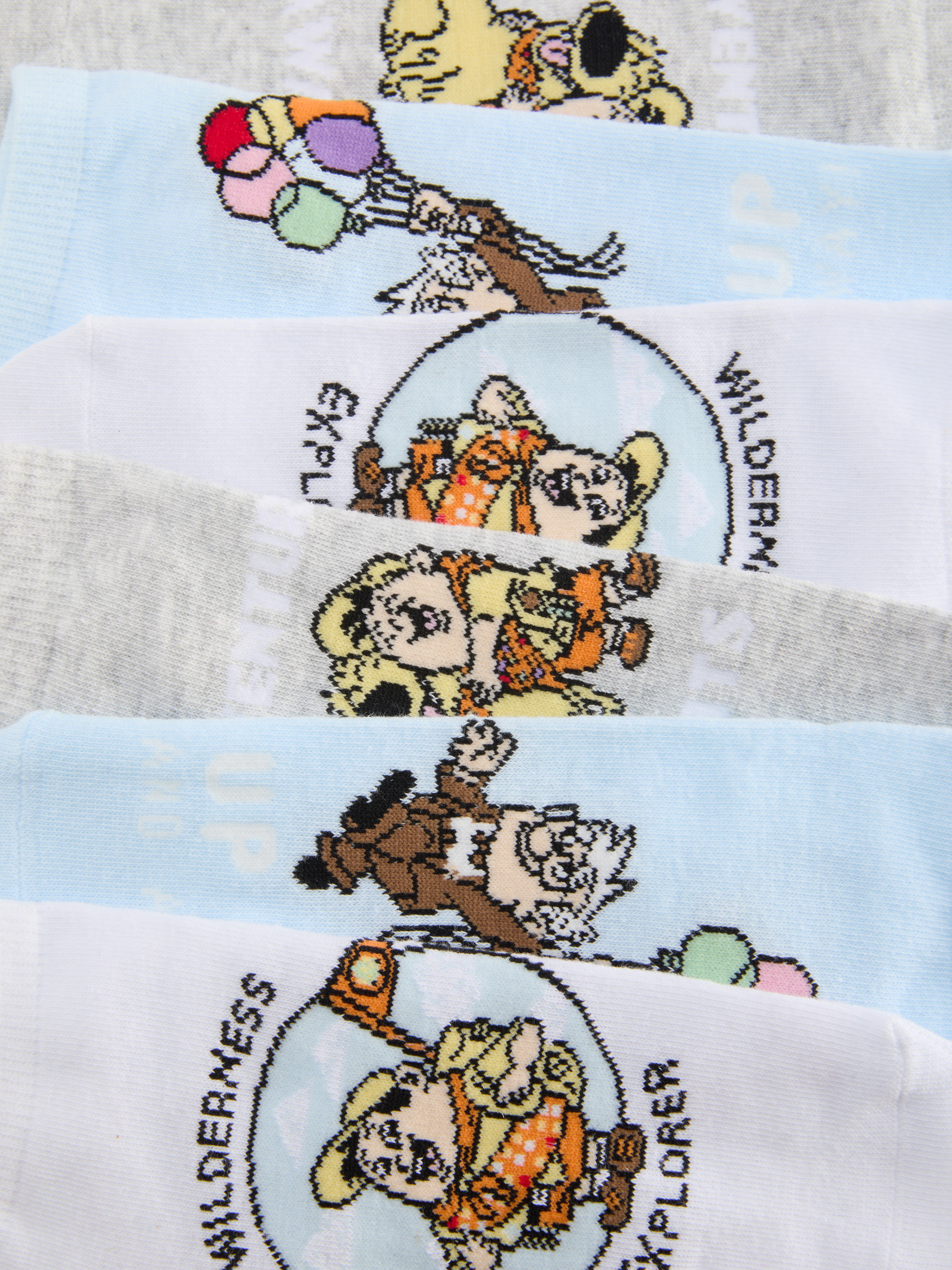 „Disney Pixar Oben“ Sneakersocken, 3er-Pack