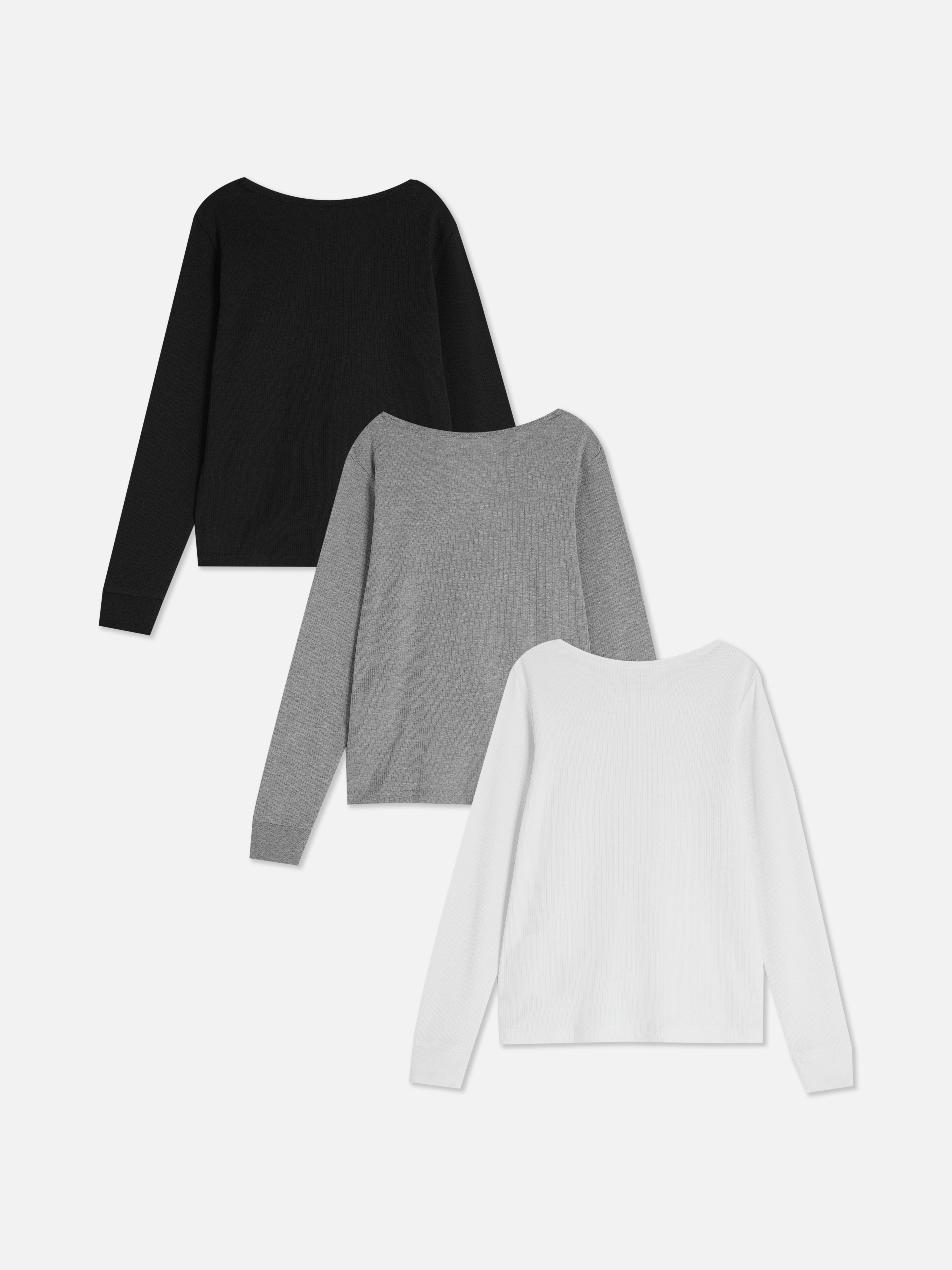 1.5-15yrs | 3pk Thermal Long Sleeve T-Shirts