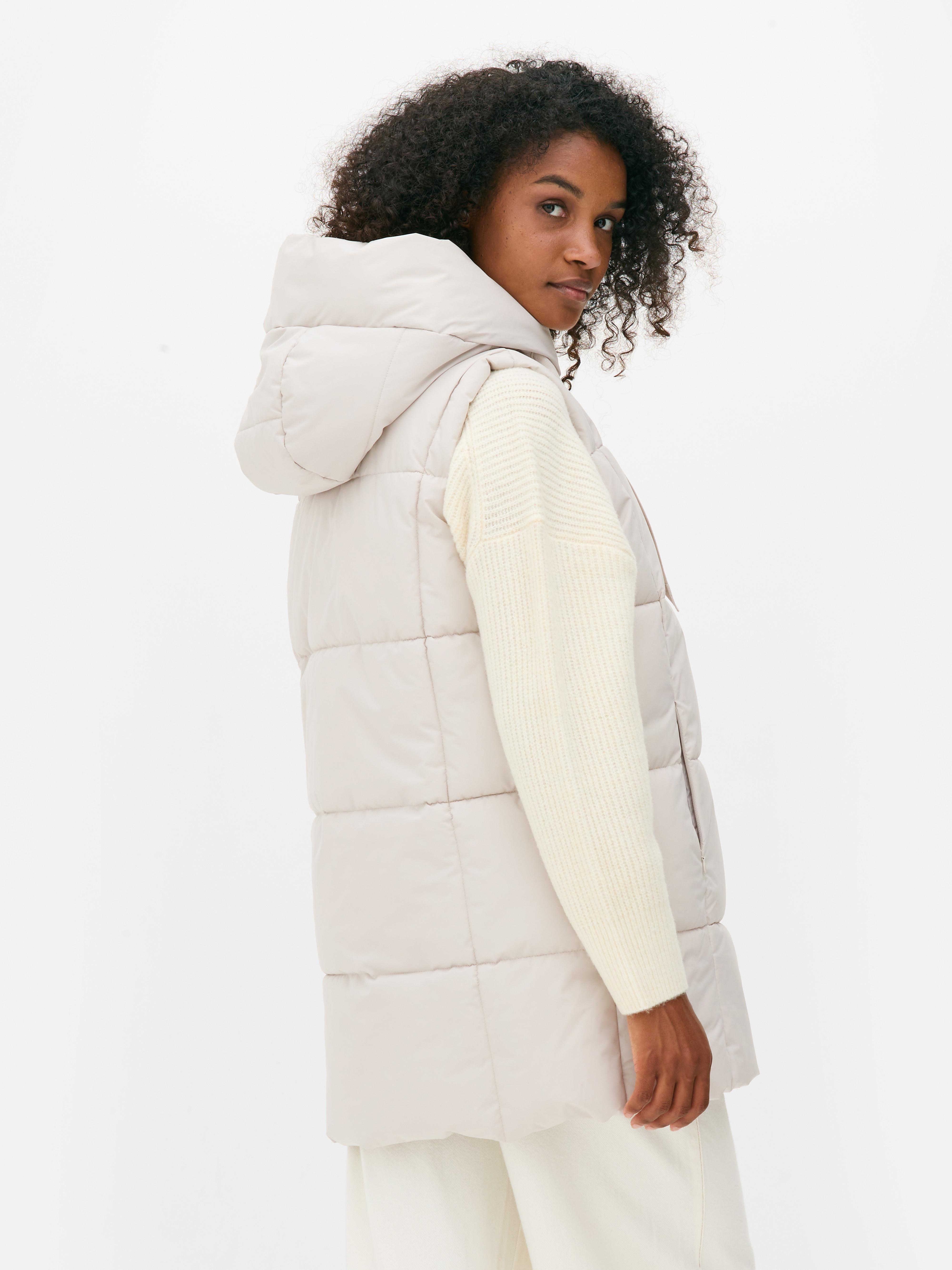 Hooded Longline Gilet
