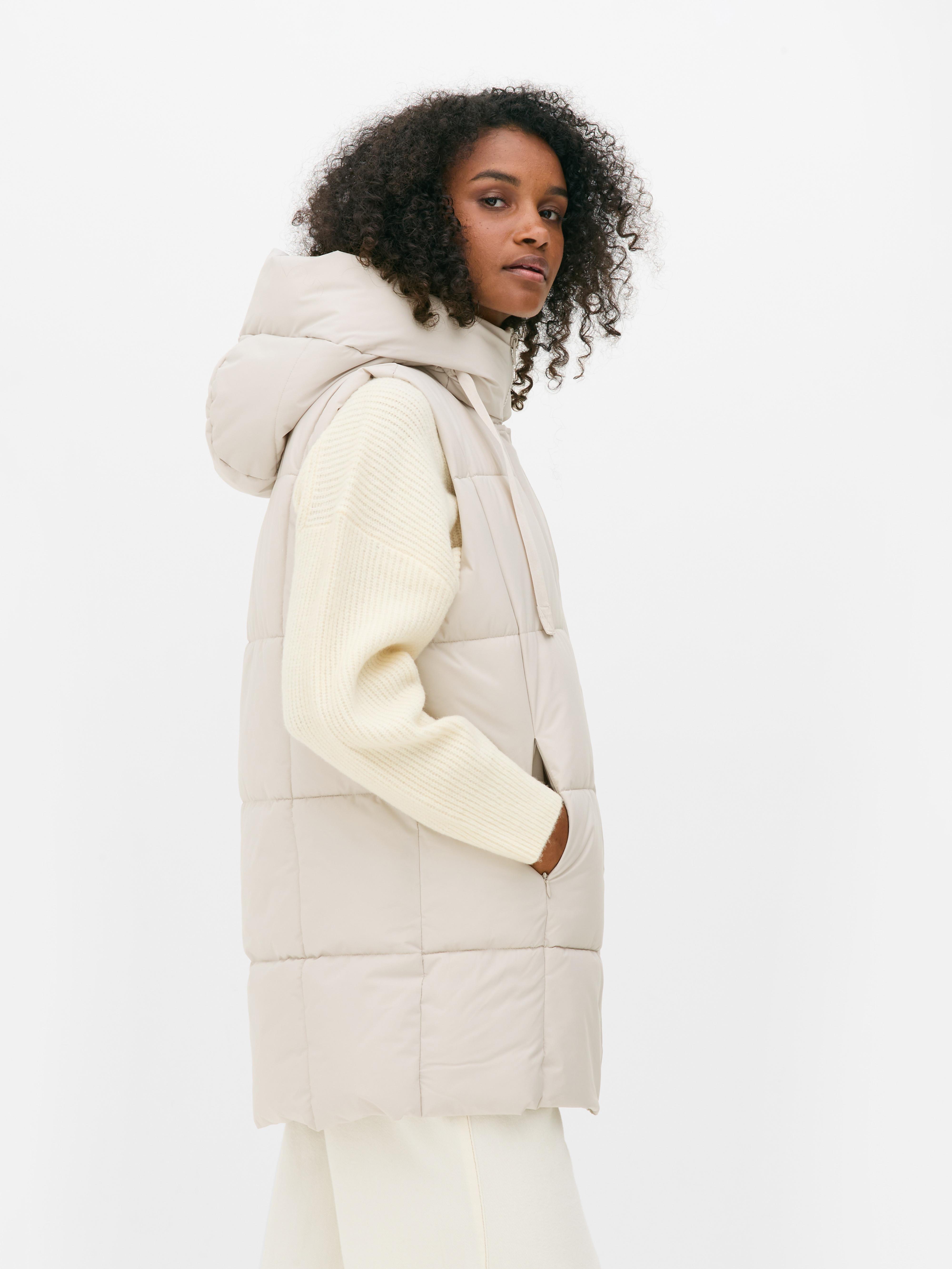 Hooded Longline Gilet