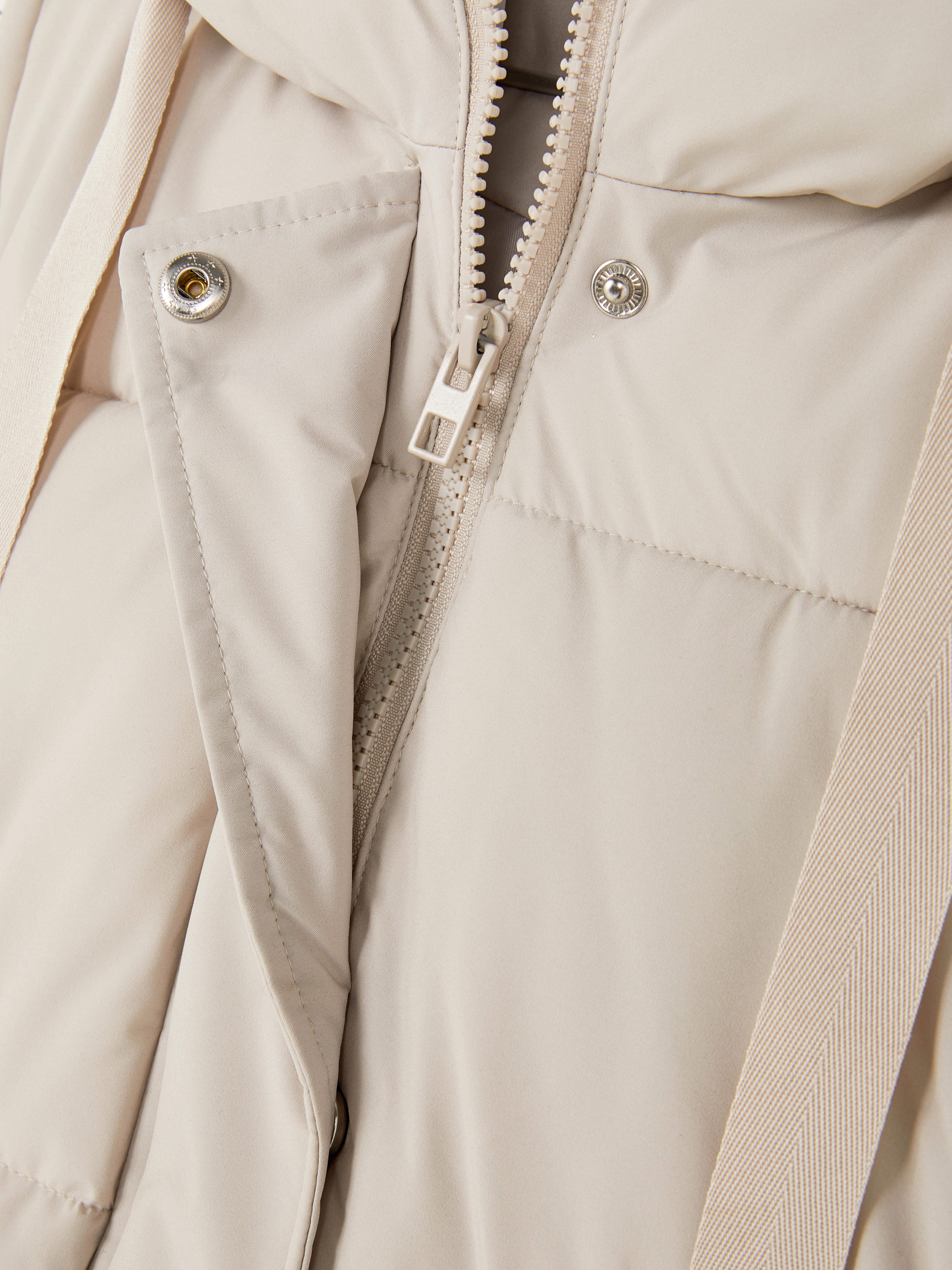 Hooded Longline Gilet