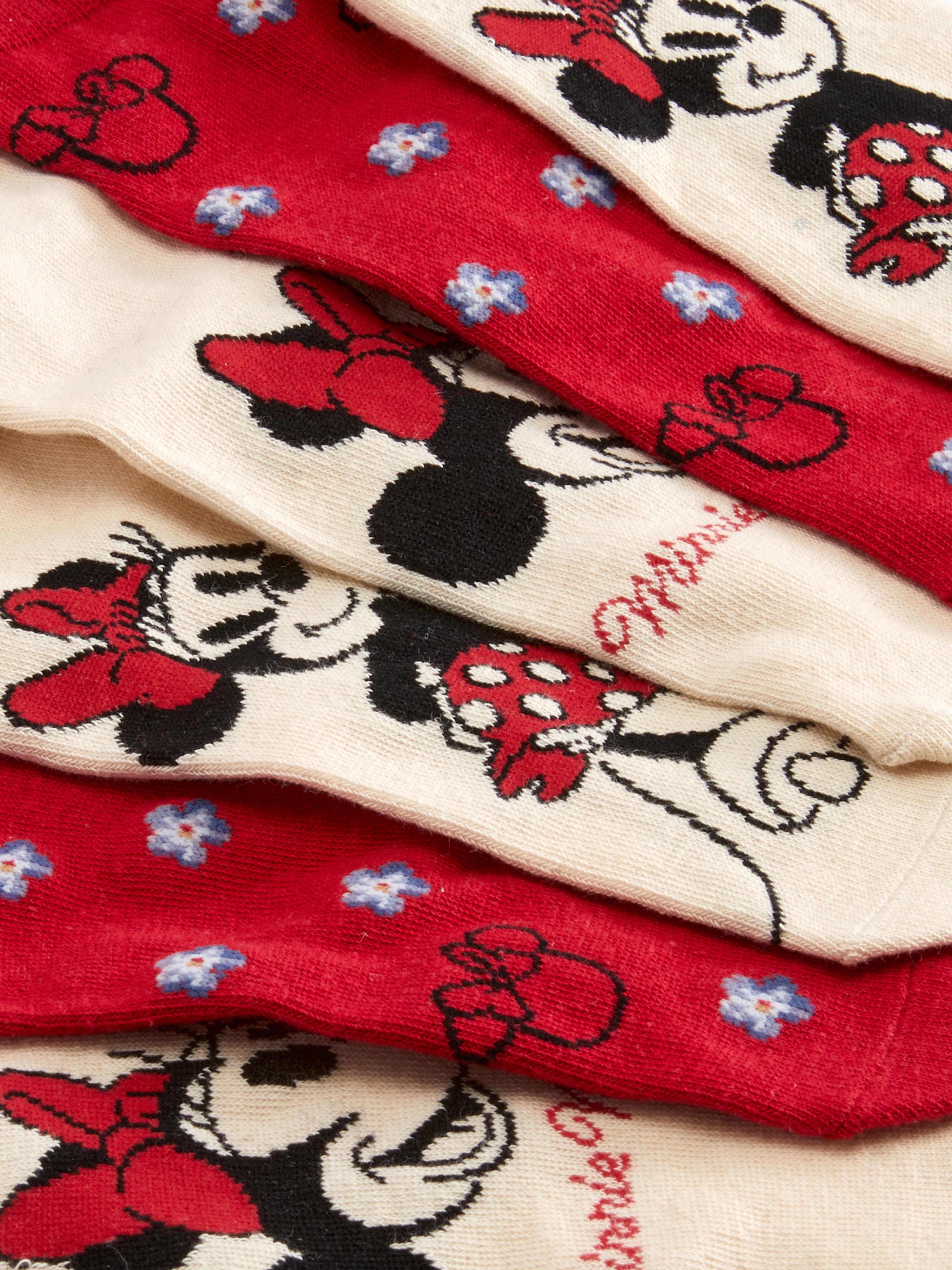 3pk Disney's Minnie Mouse And Friends Socks
