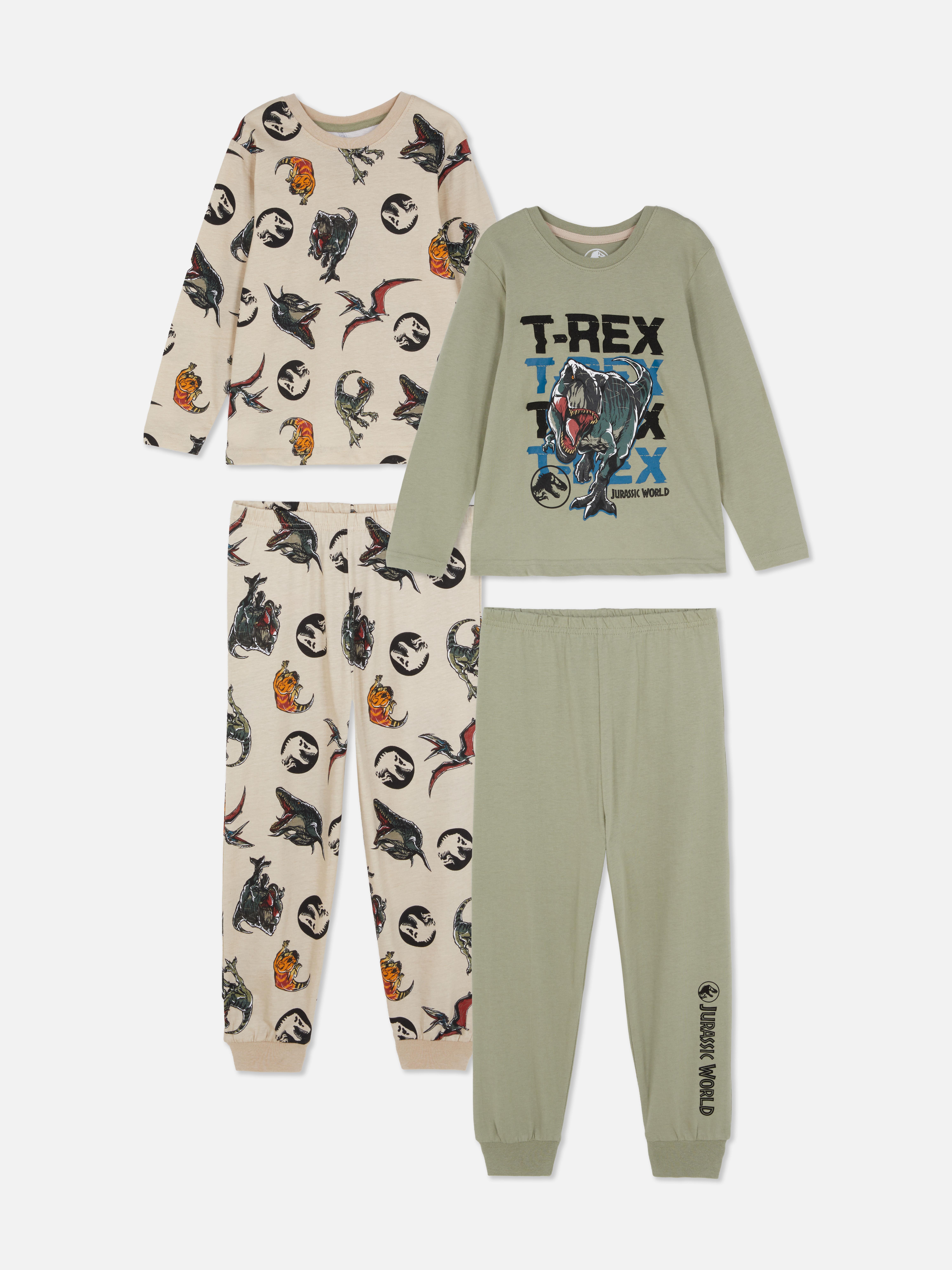 1,5-8 Jahre | „Jurassic World“ Schlafanzug, 2er-Pack