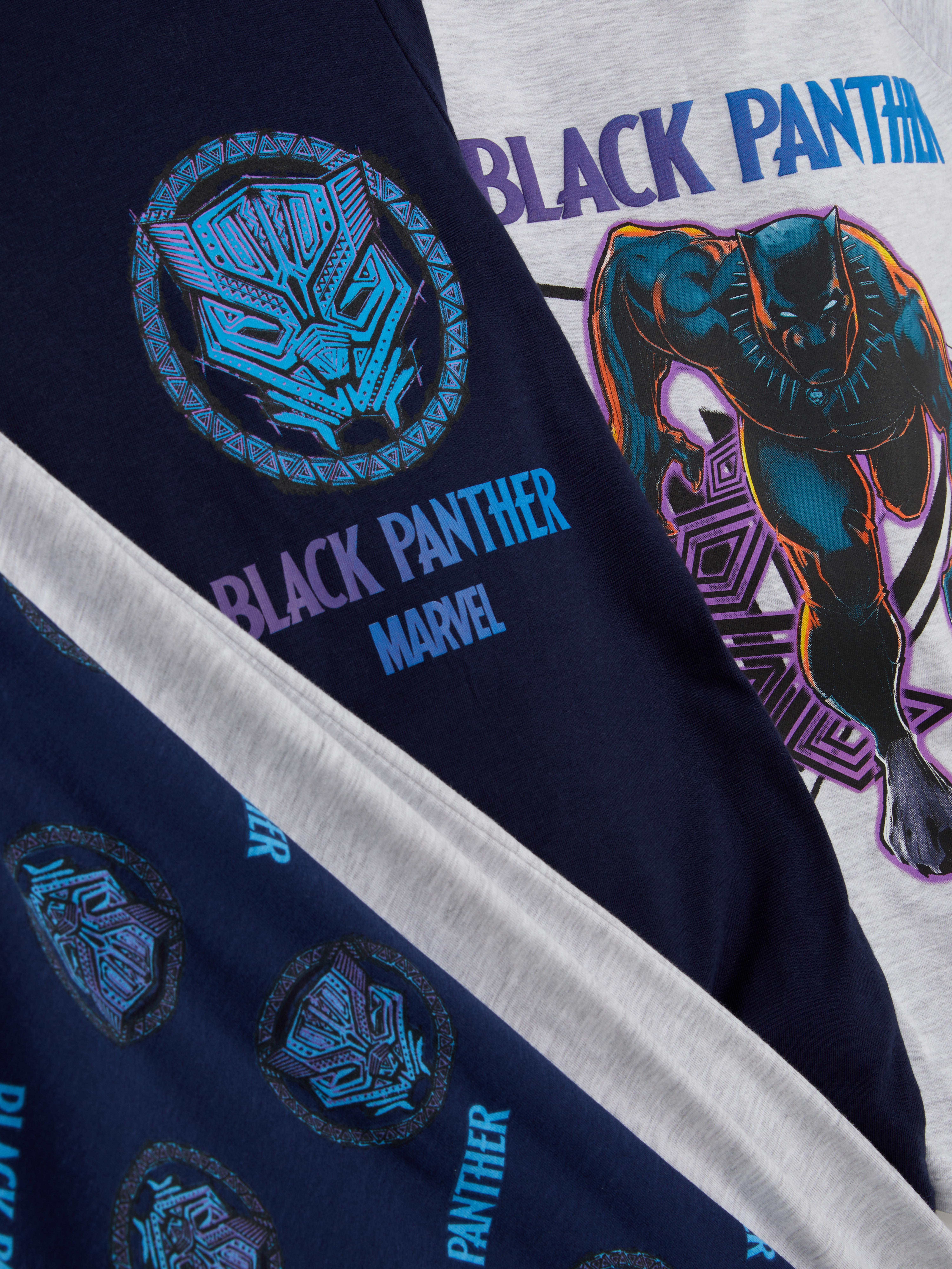 7-15 jr | Pyjama MARVEL Black Panther, set van 2