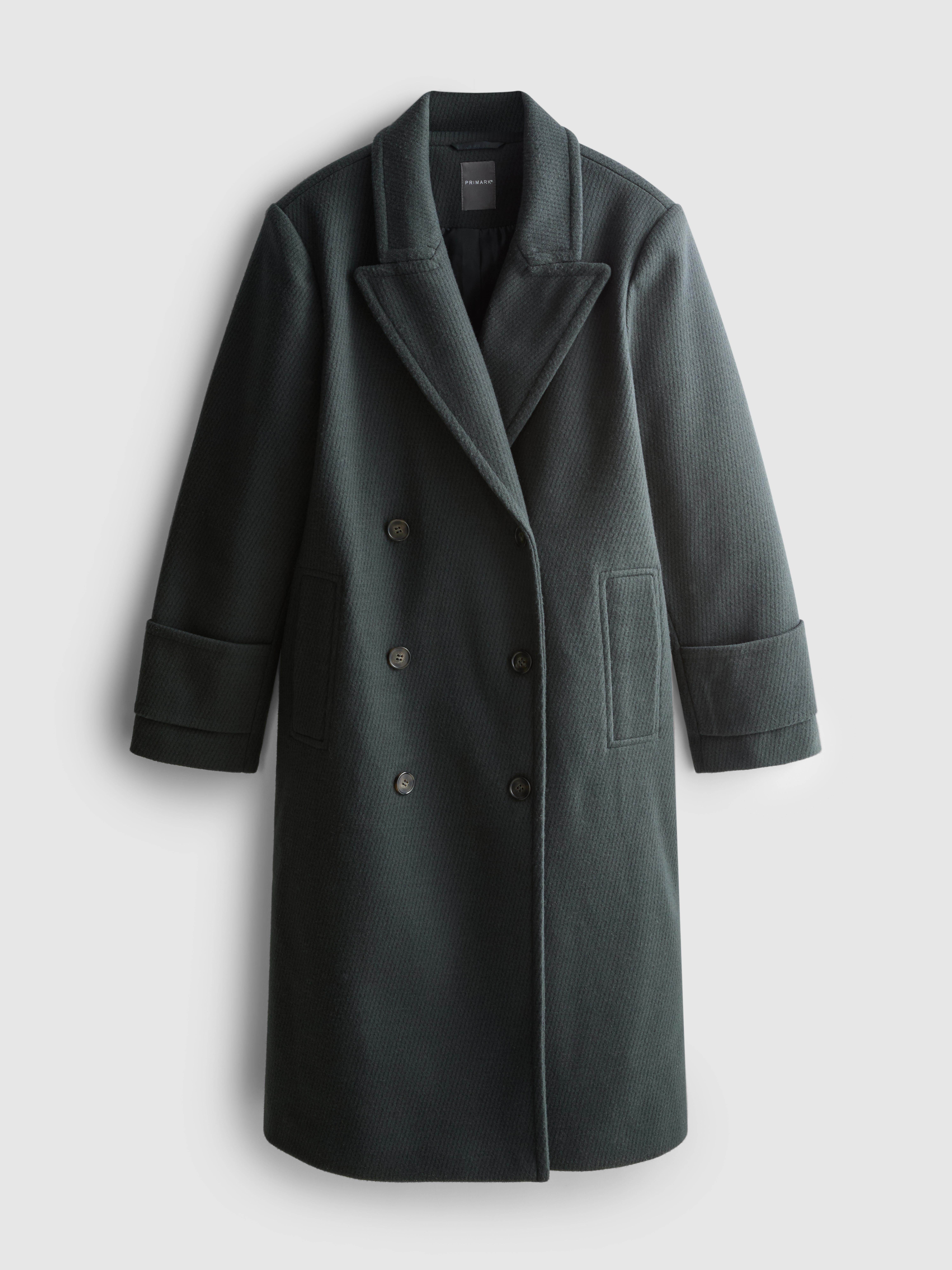 Longline Double Breasted Coat