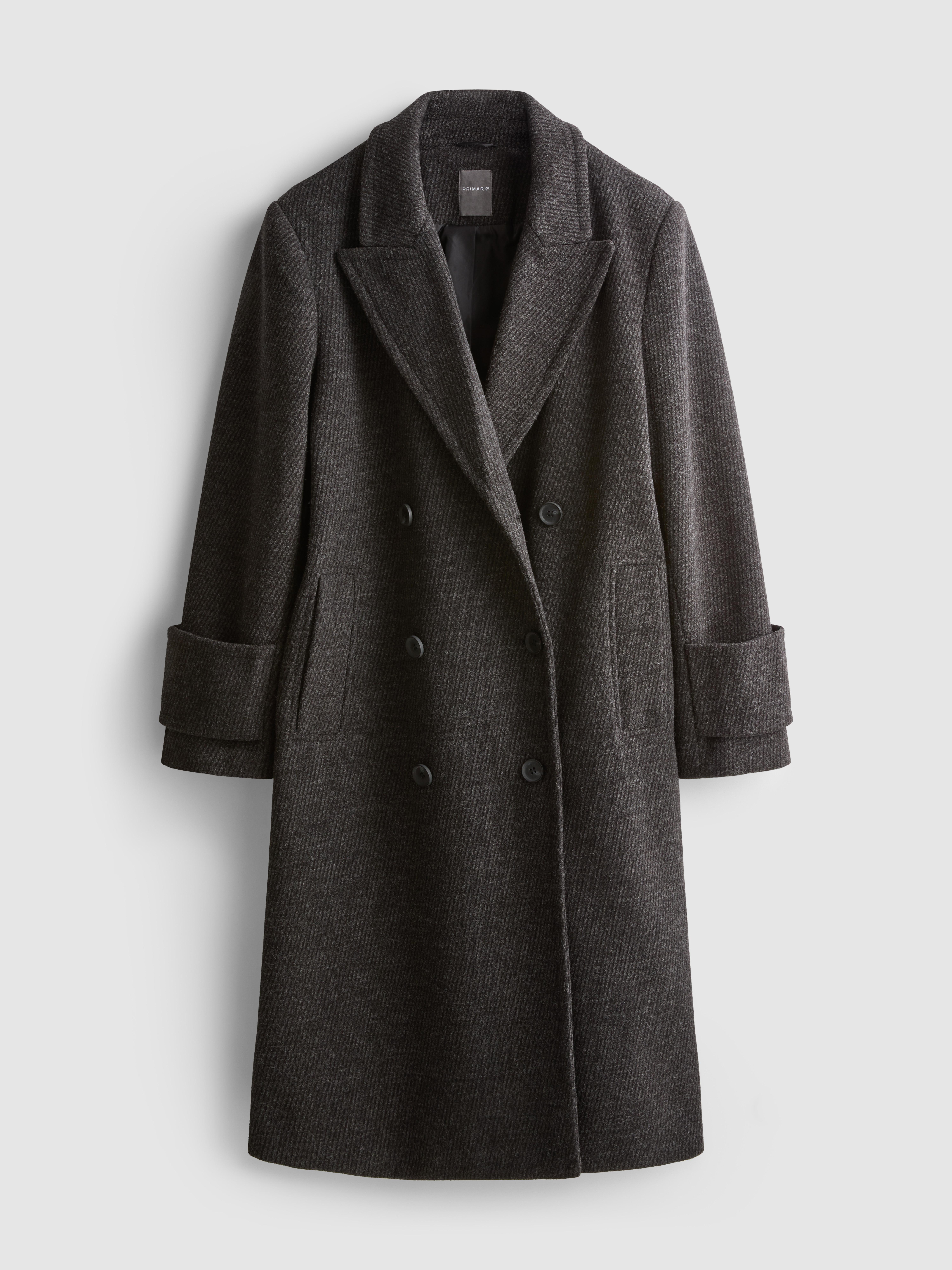 Longline Double Breasted Coat