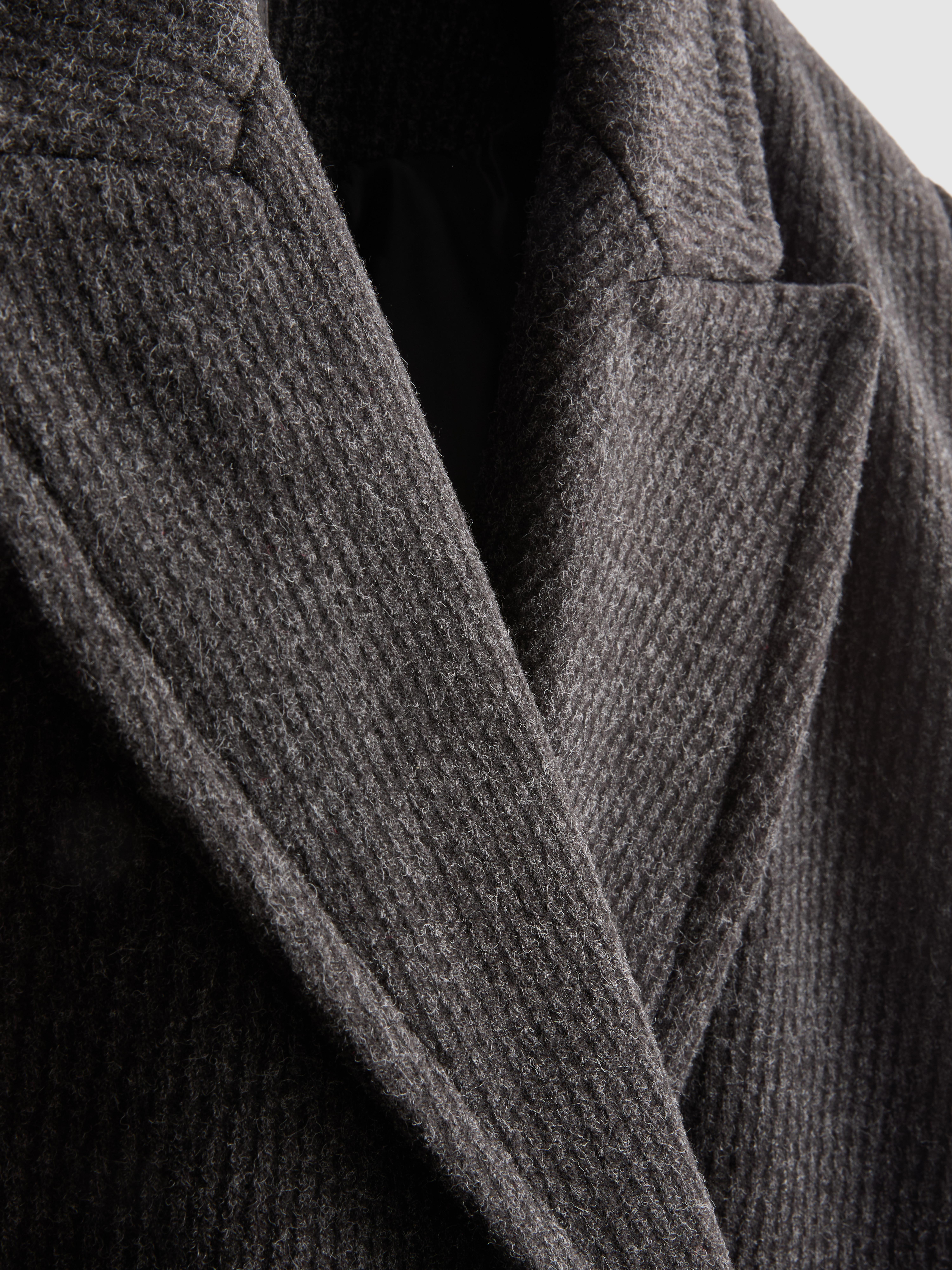 Longline Double Breasted Coat