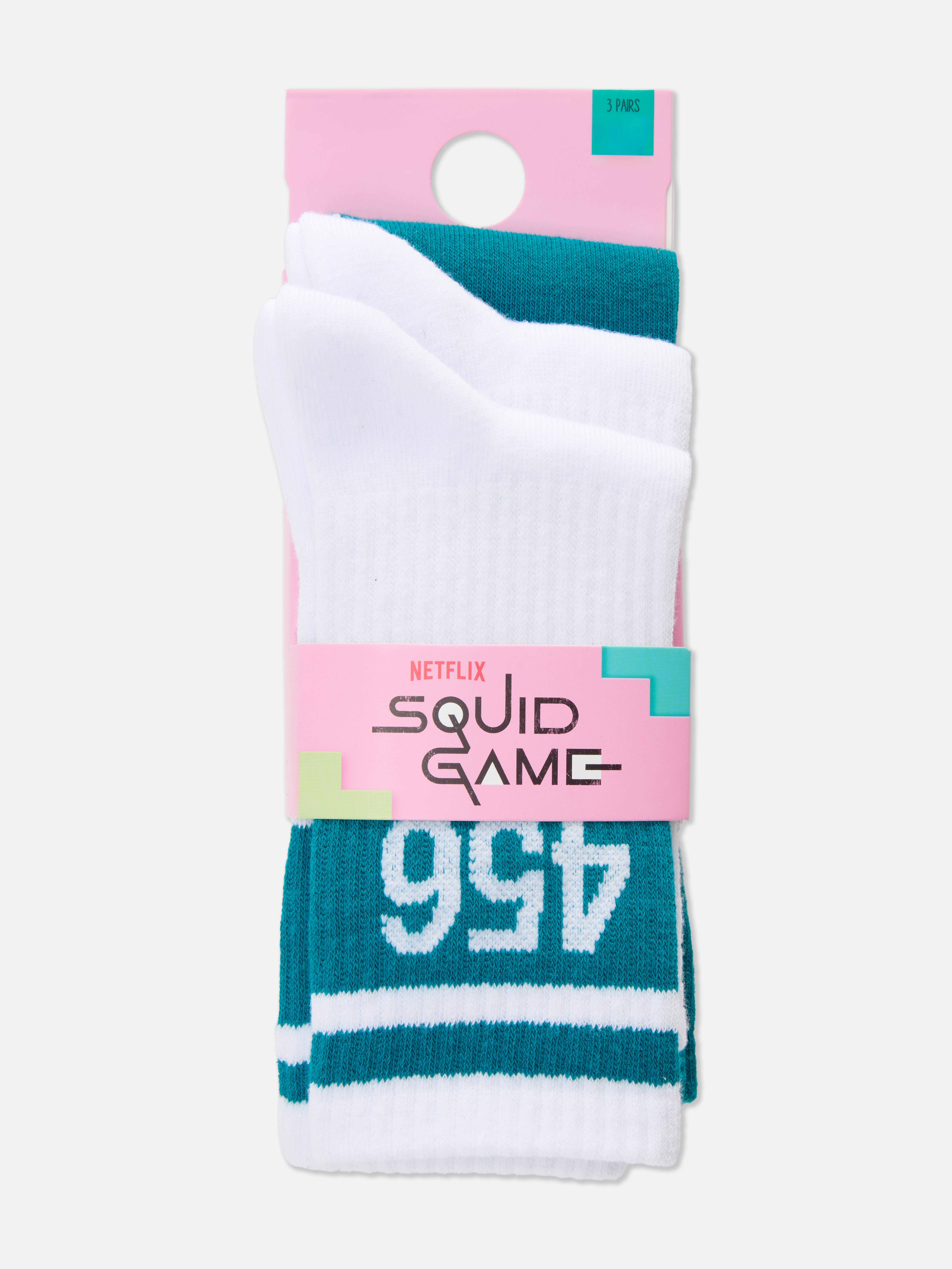 Pack 3 pares meias Squid Game