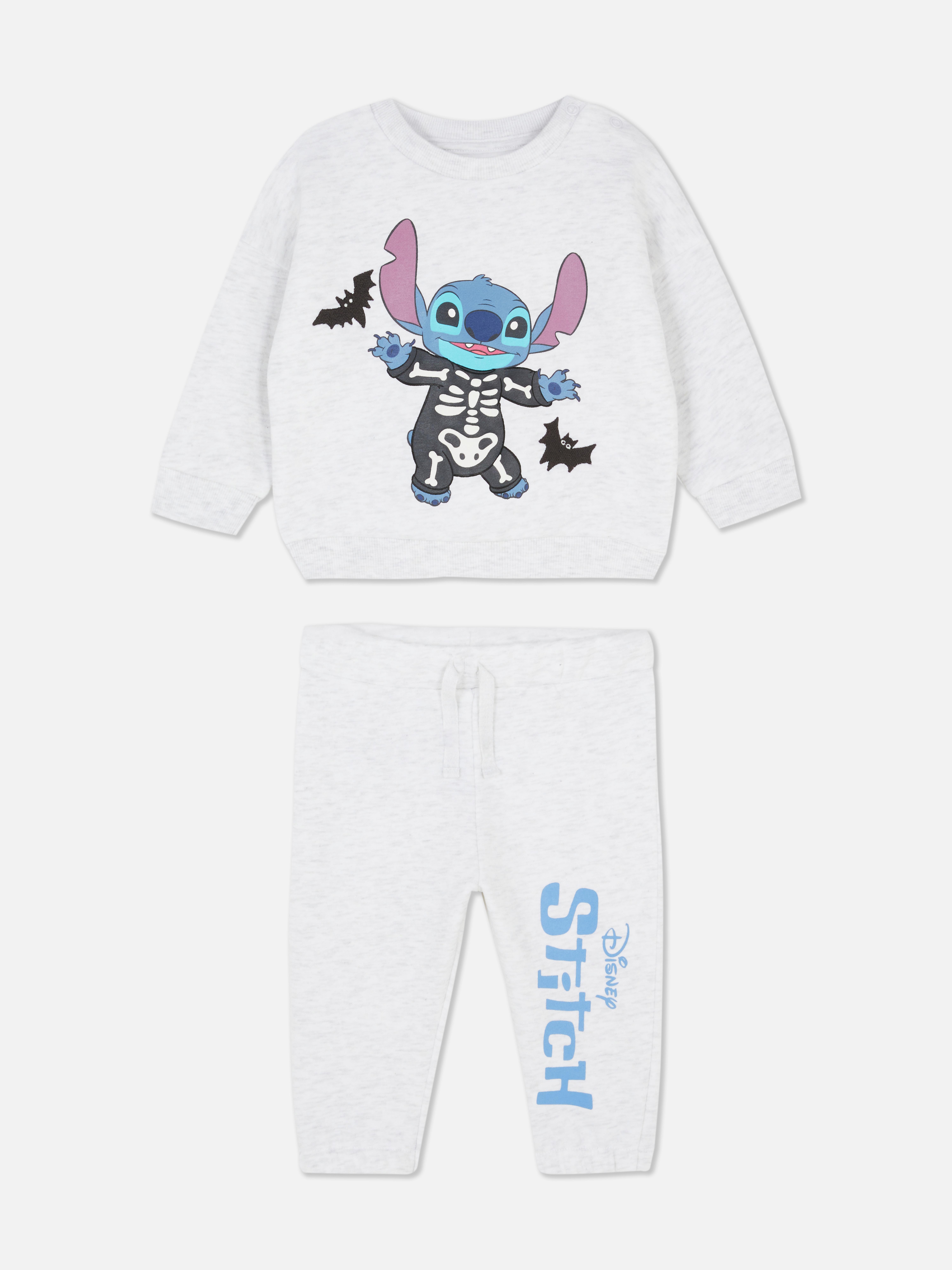 0-36 meses | Camisola/calças treino Disney Stitch Halloween