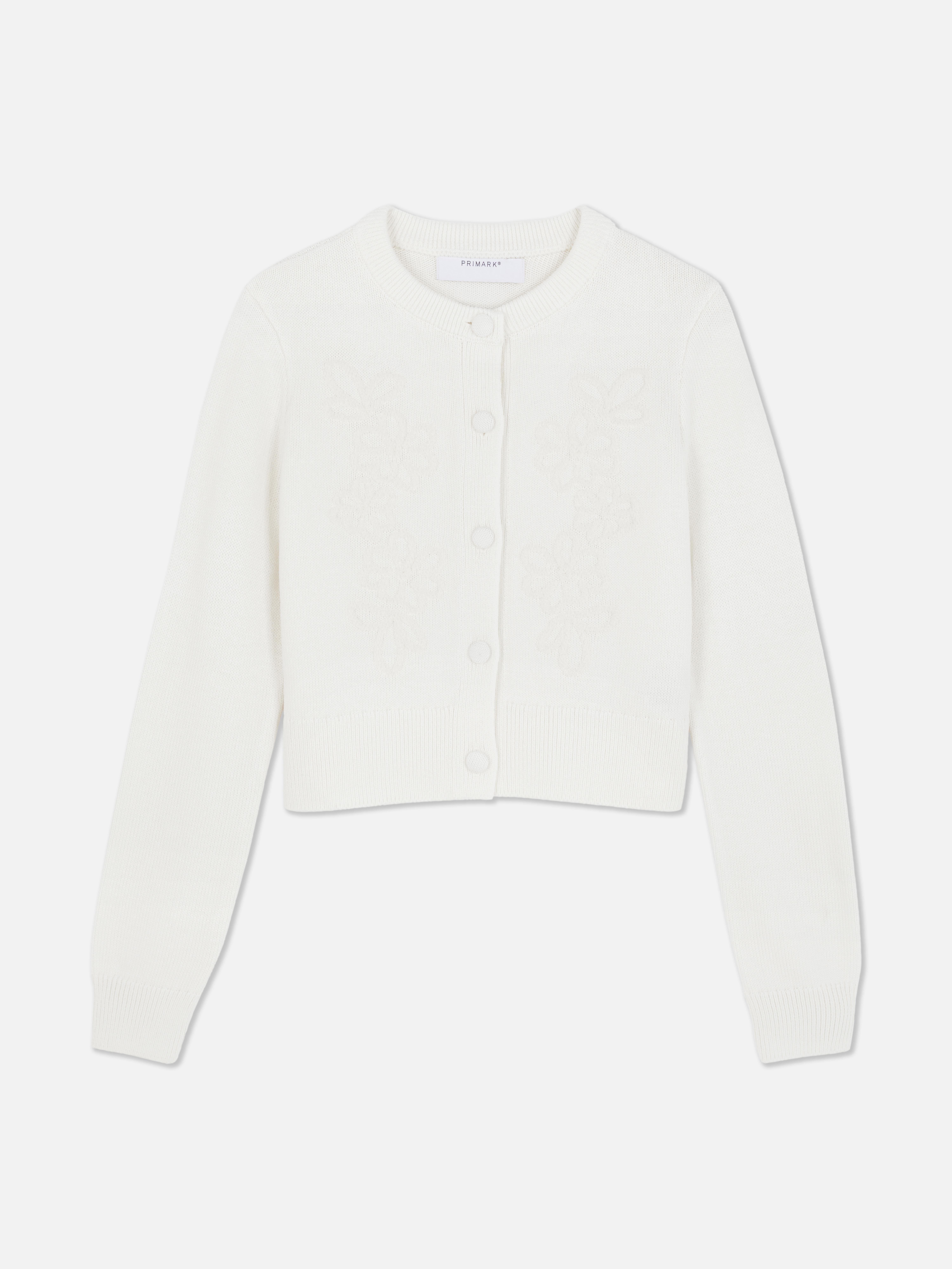 Kort gebloemd vest