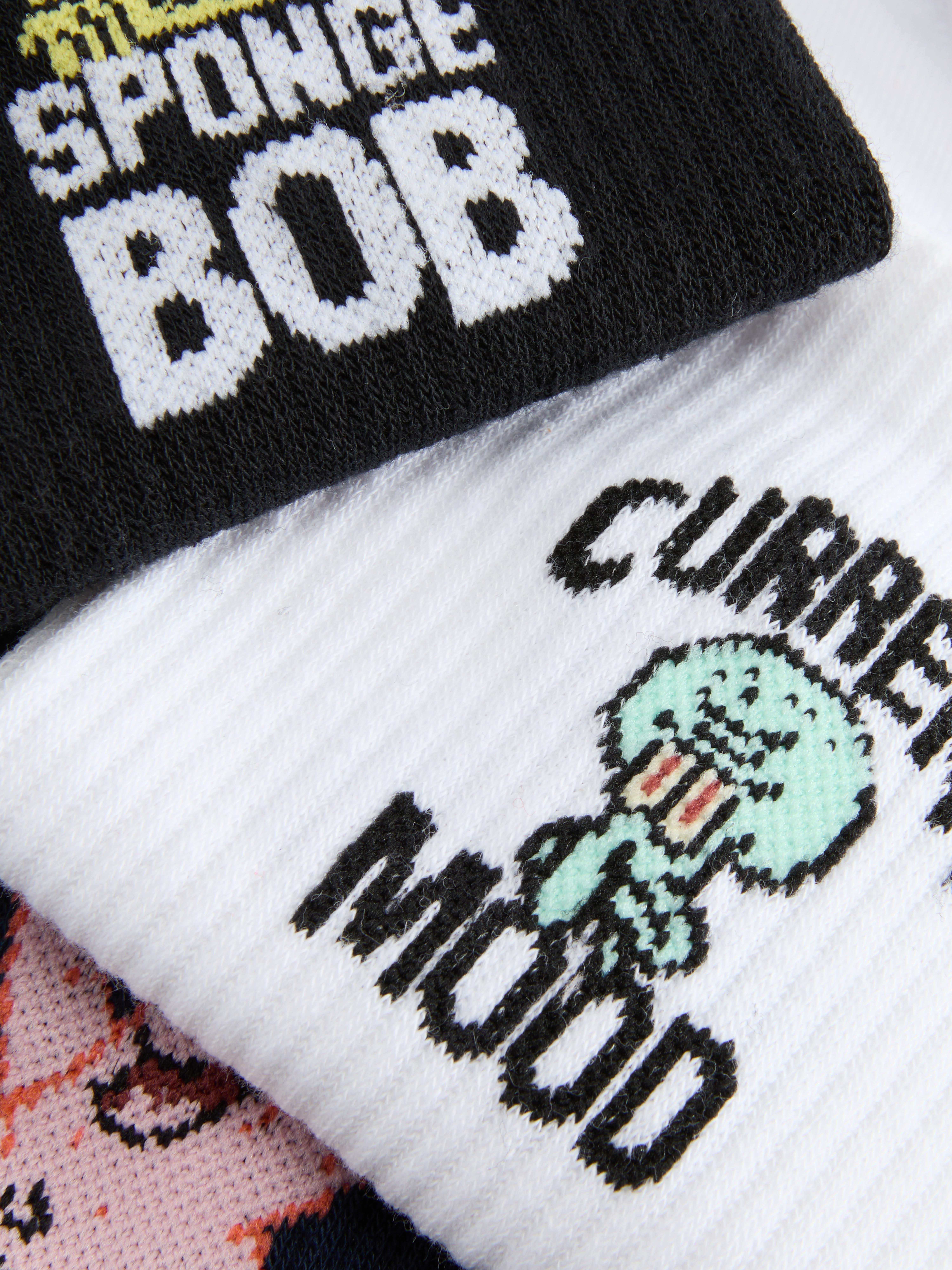 3pk SpongeBob SquarePants Crew Socks