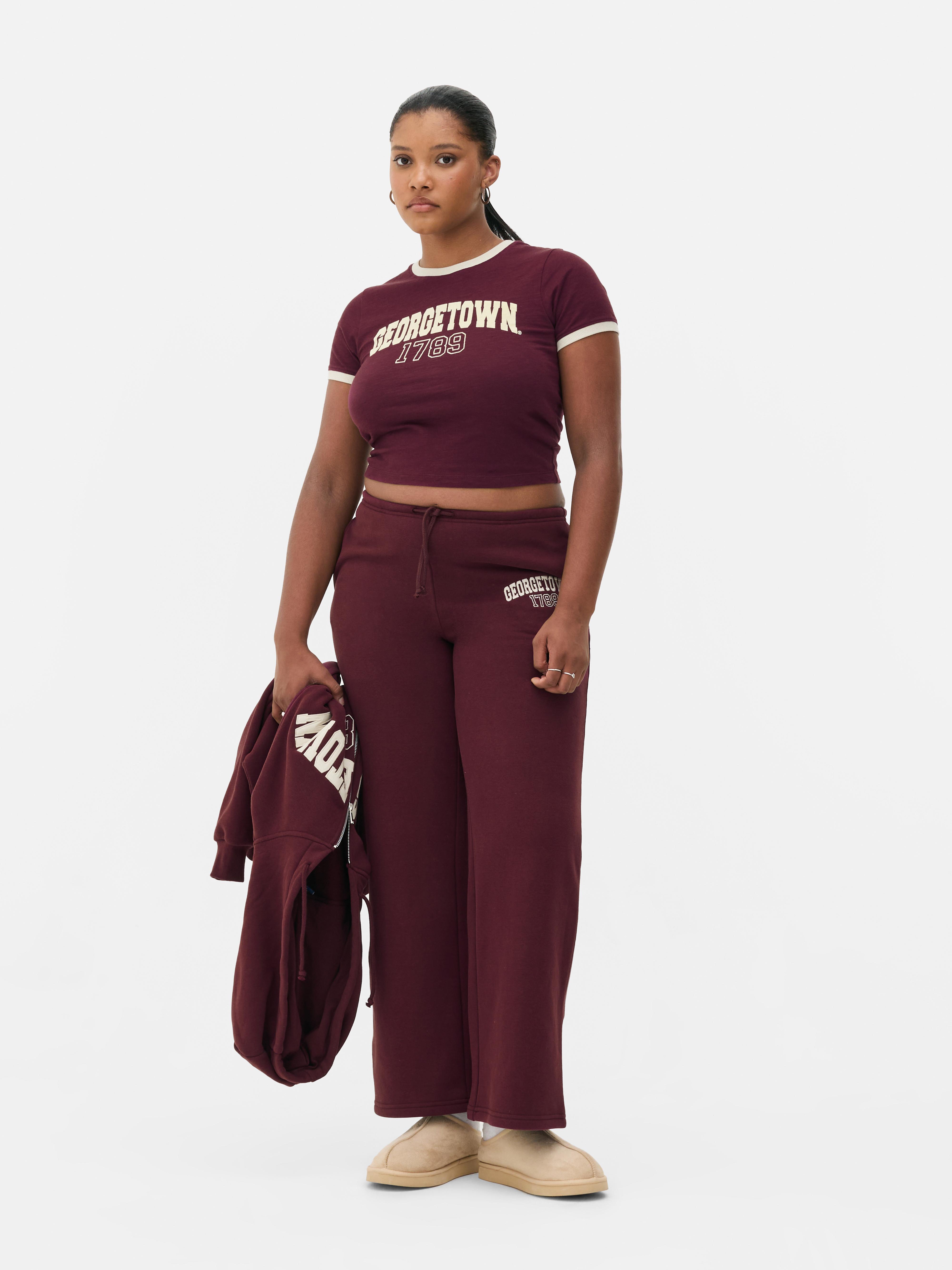 Georgetown Contrast Trim Baby Tee