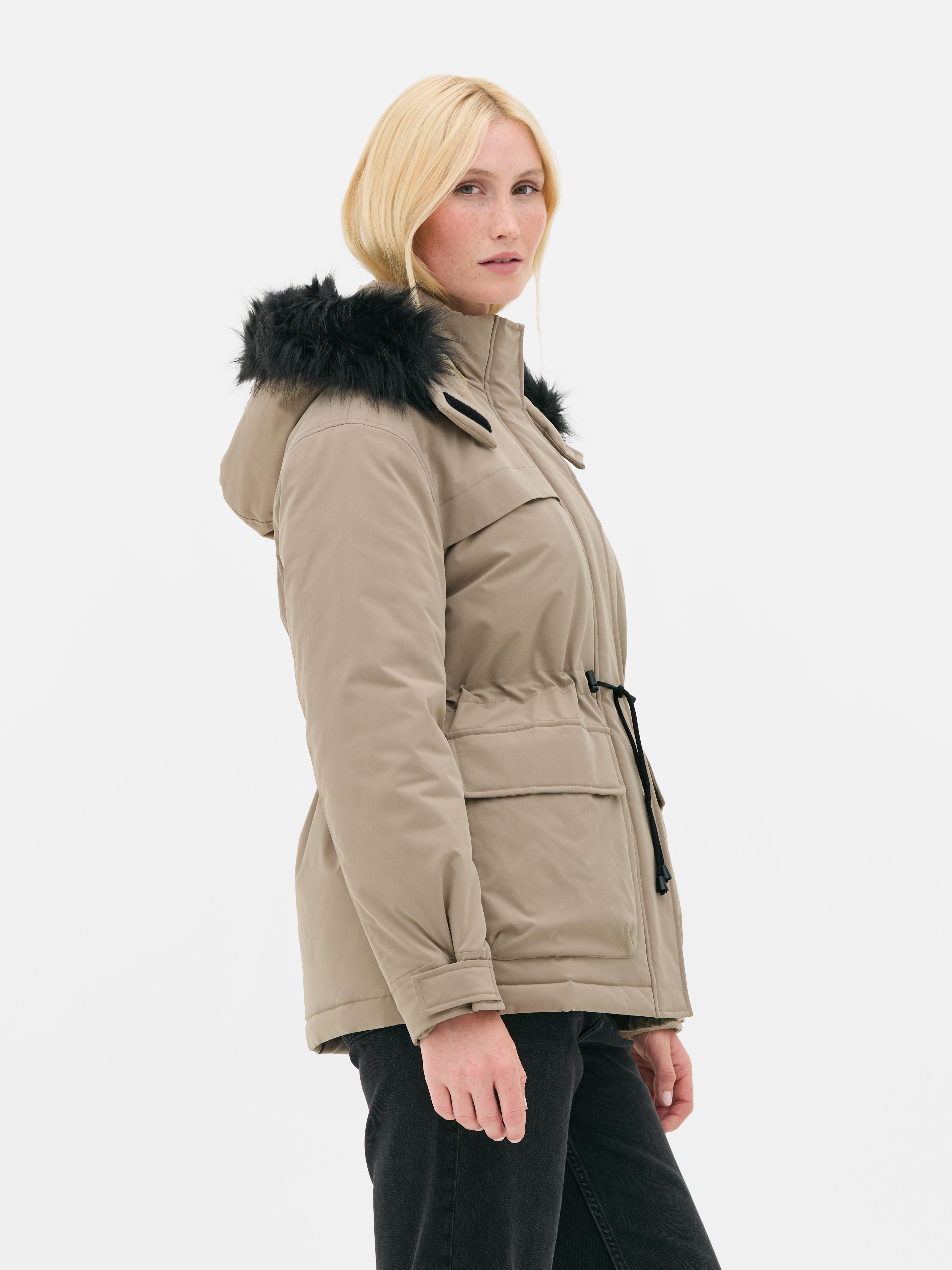 Hooded Parka Coat