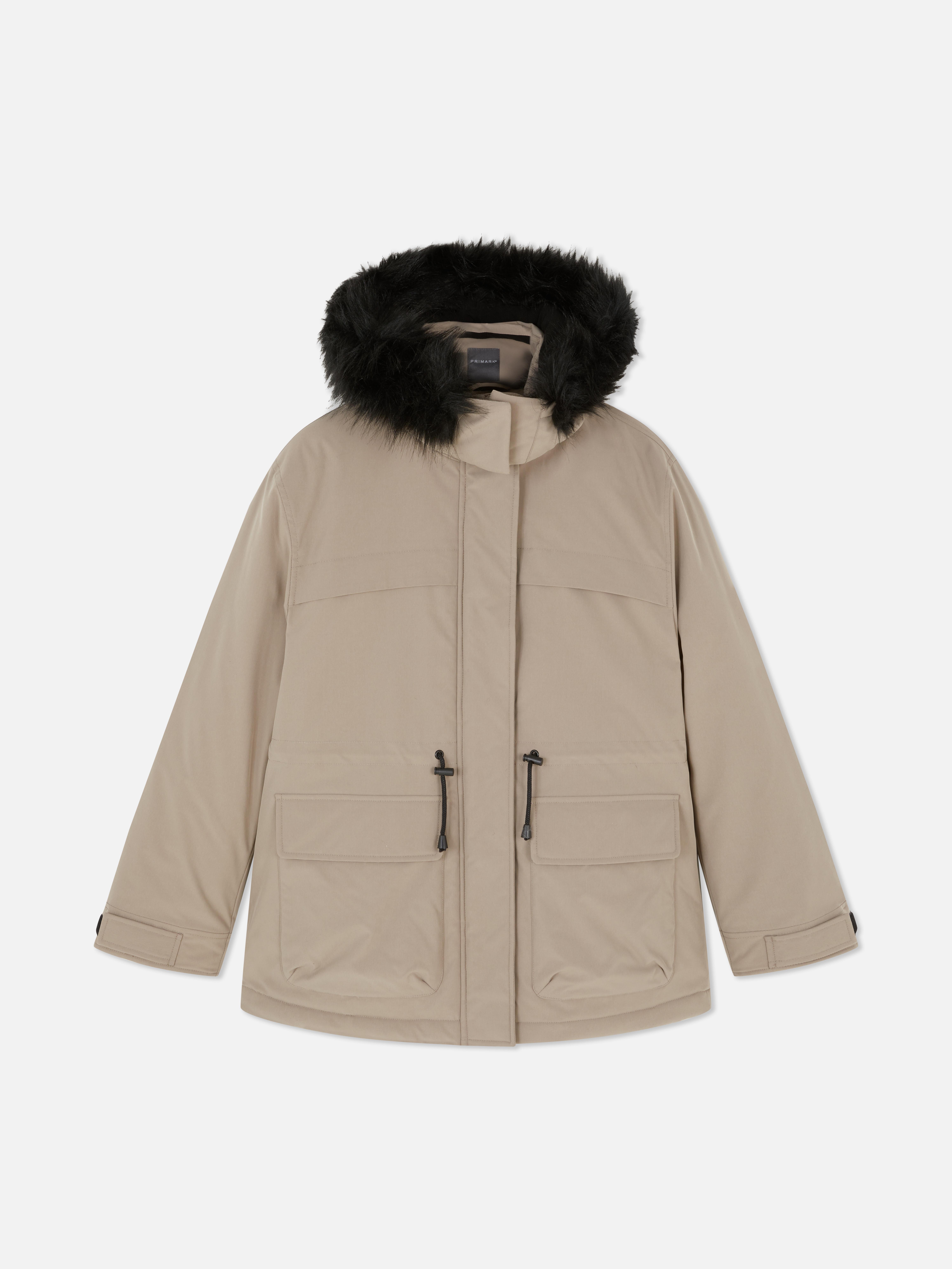 Hooded Parka Coat