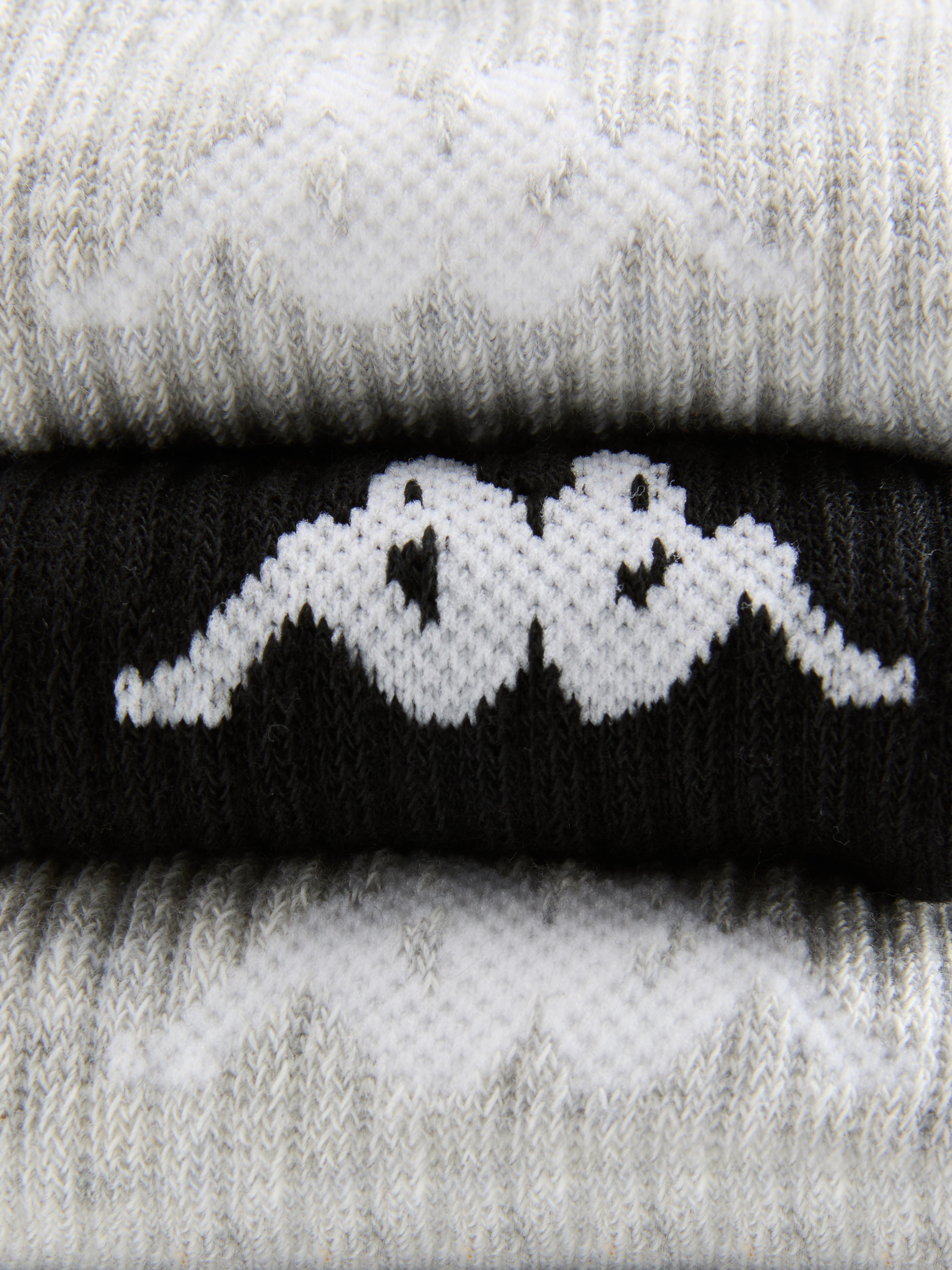 3pk Kappa Quarter Crew Socks
