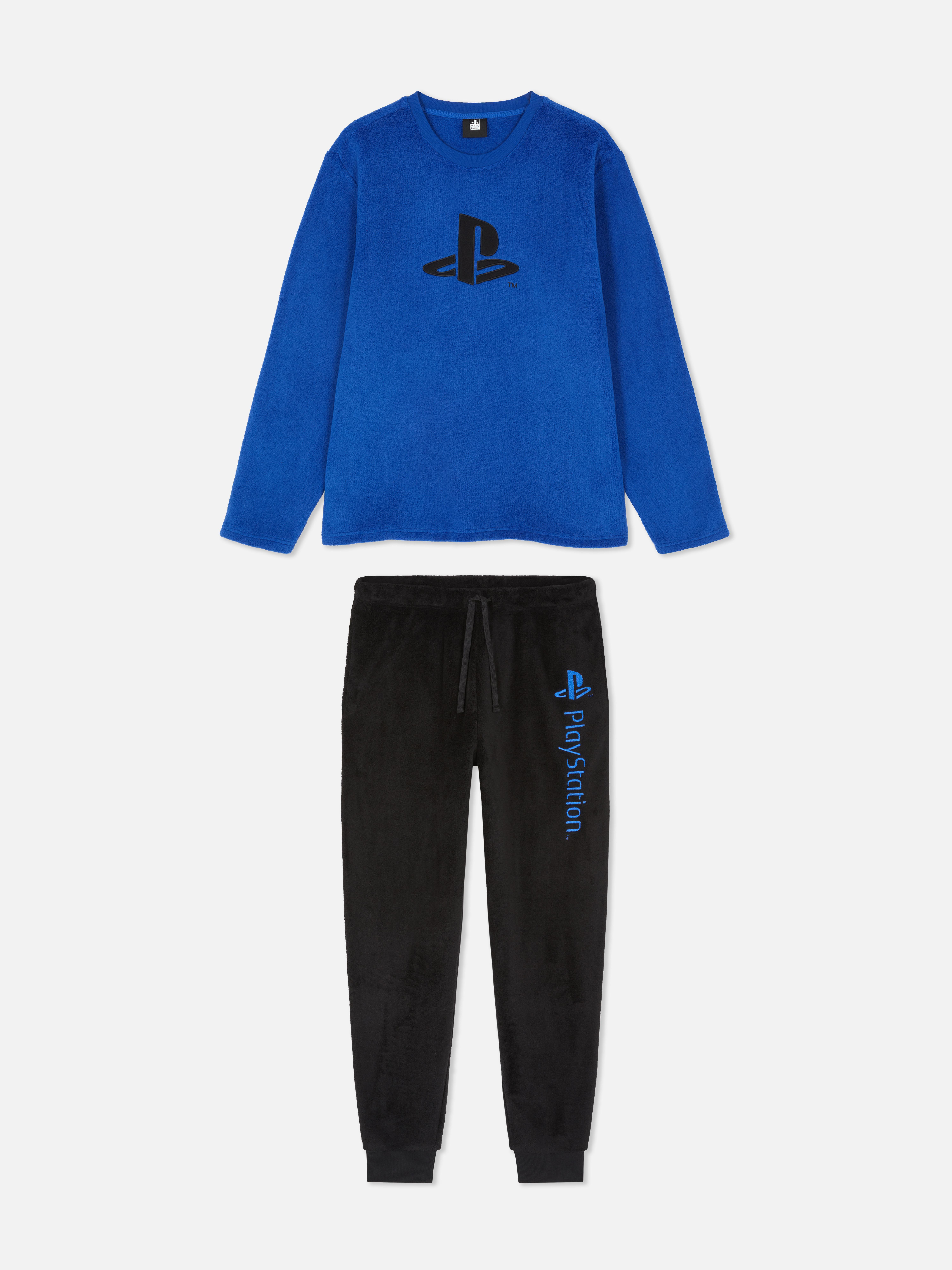 Długa piżama z polaru z motywem PlayStation