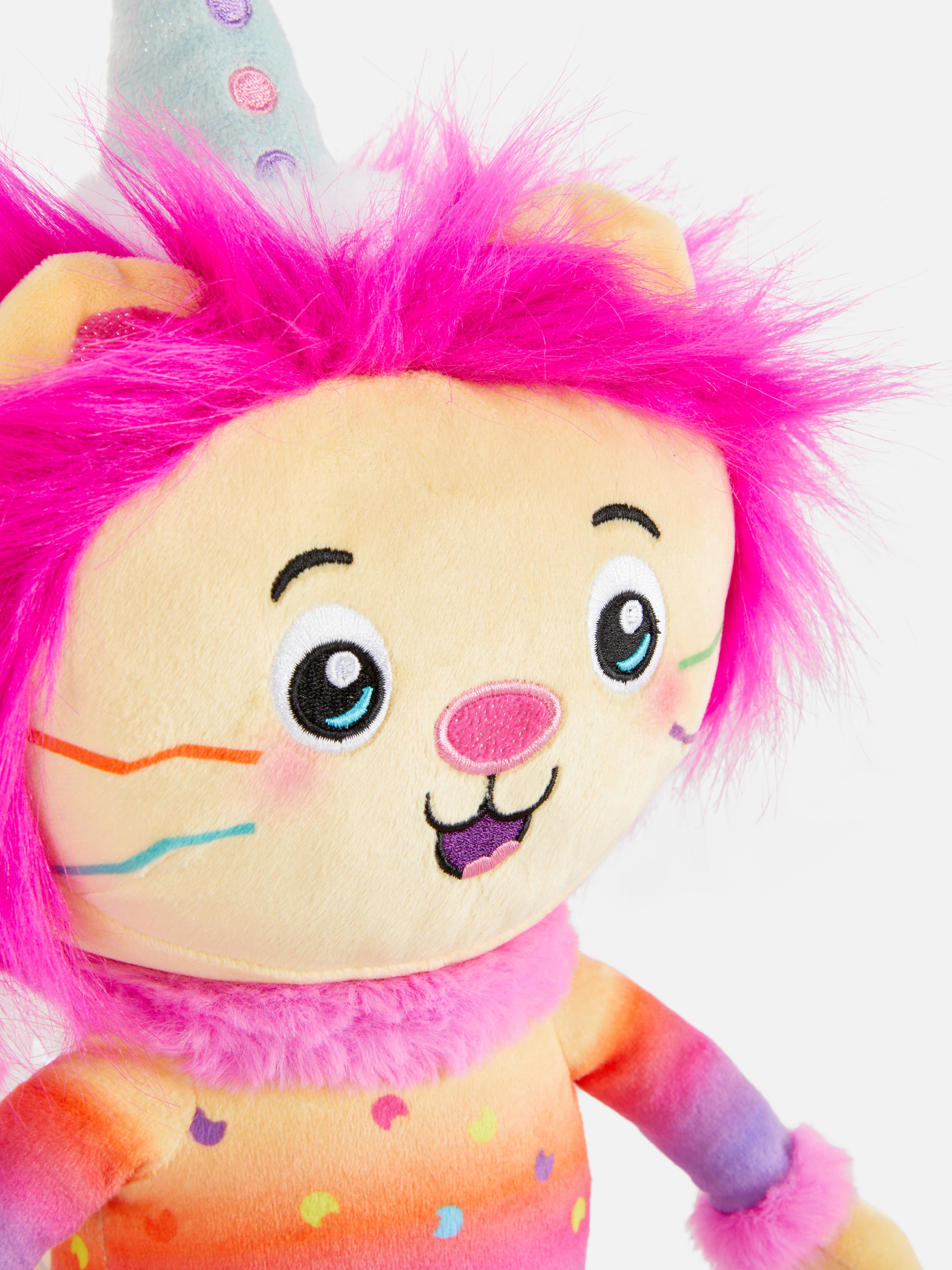 Gabby’s Dollhouse Marty the Party Cat Large Plush Toy