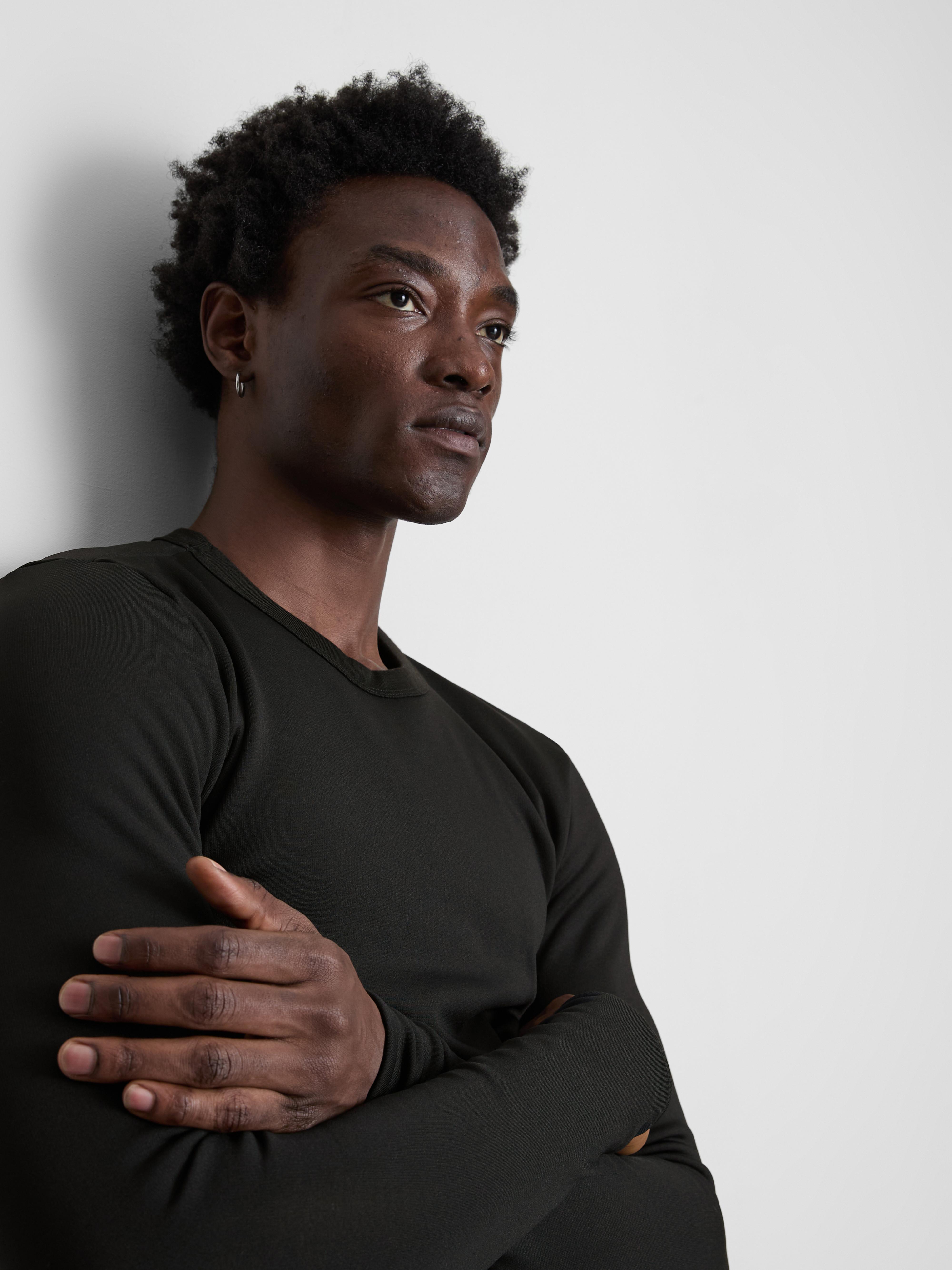 Men's Black Primark Heat IQ Max Warm Thermal Top