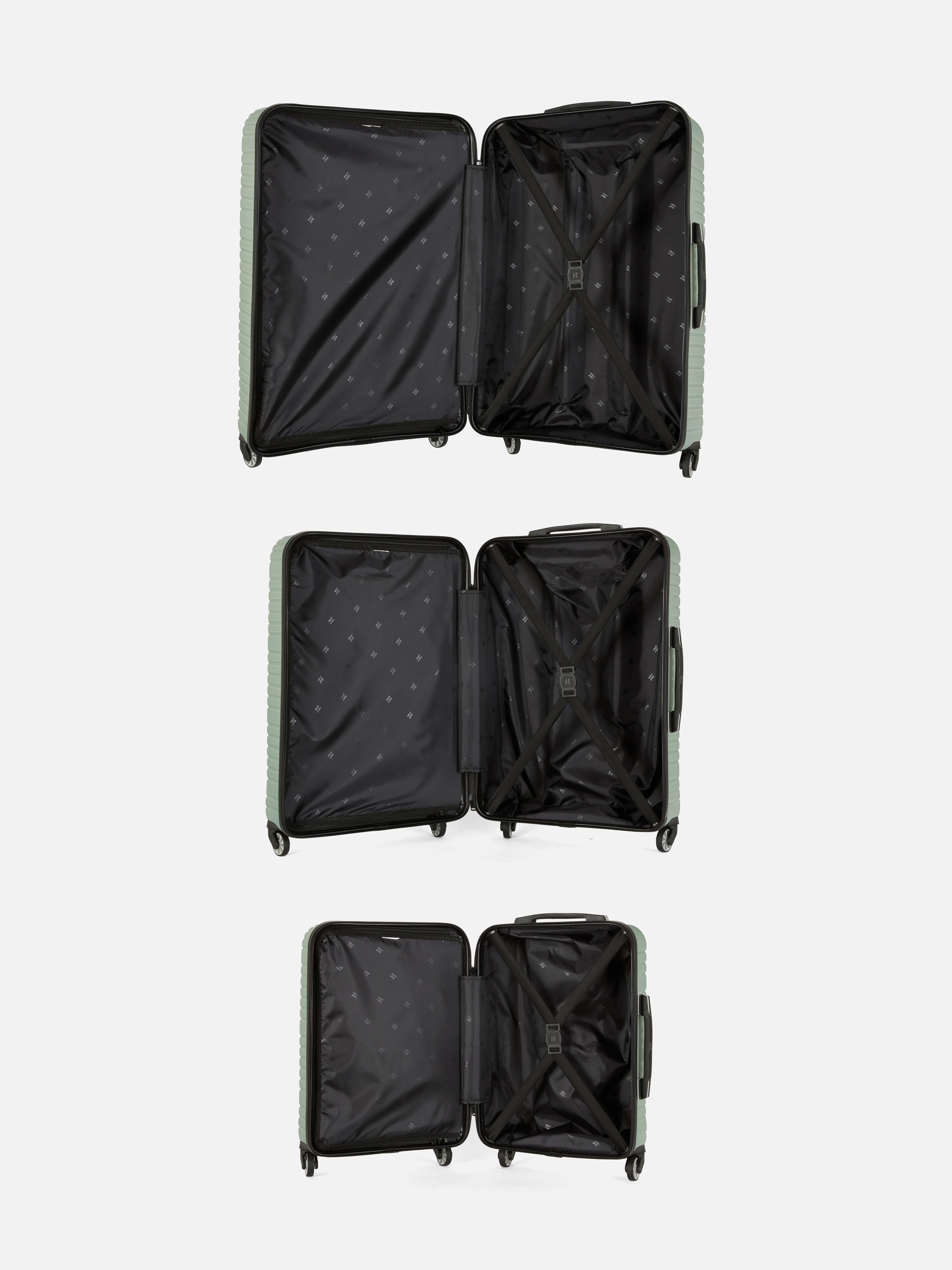 3pk it Luggage Hard Shell Suitcases