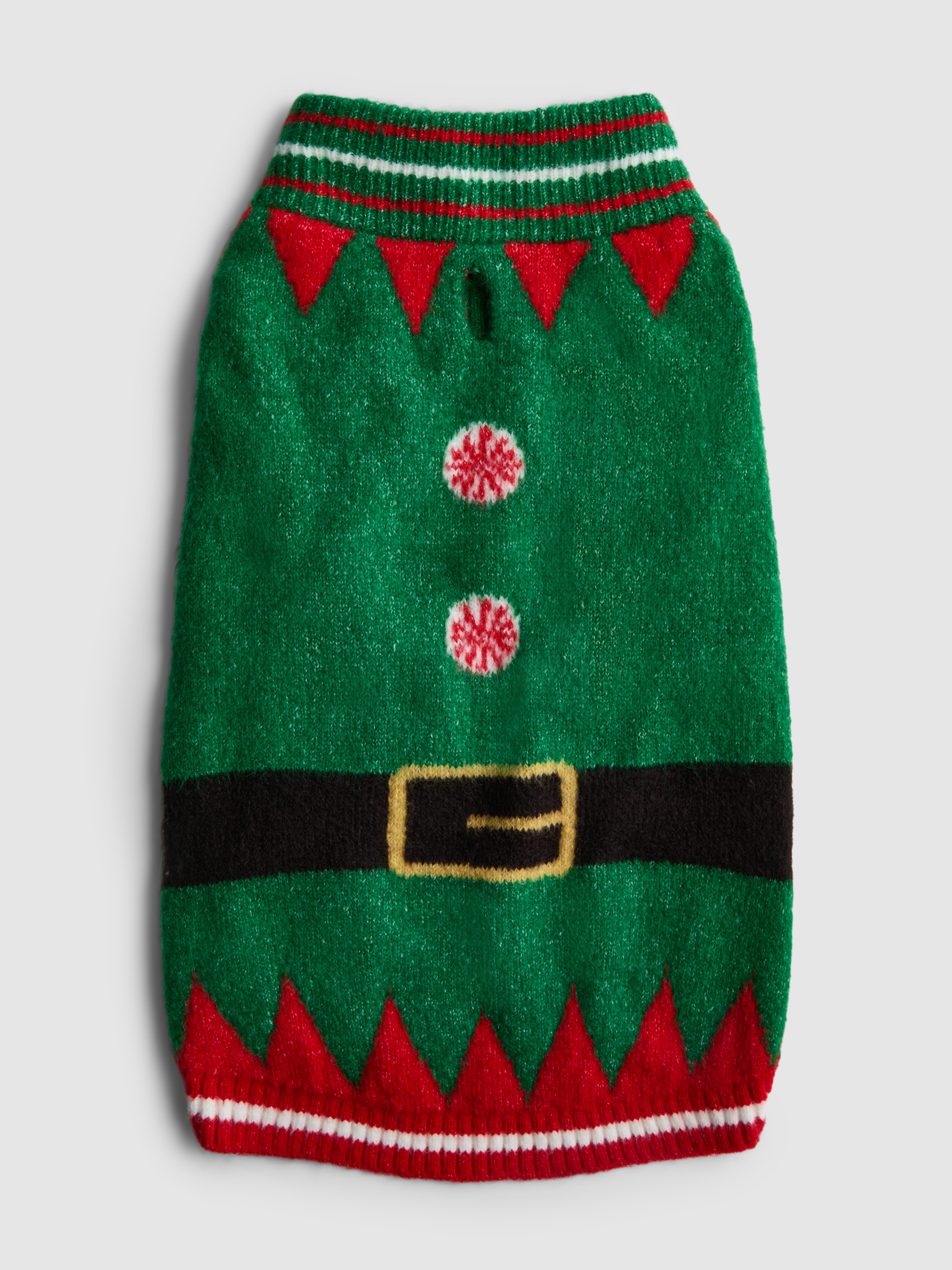 Christmas Elf Pet Outfit