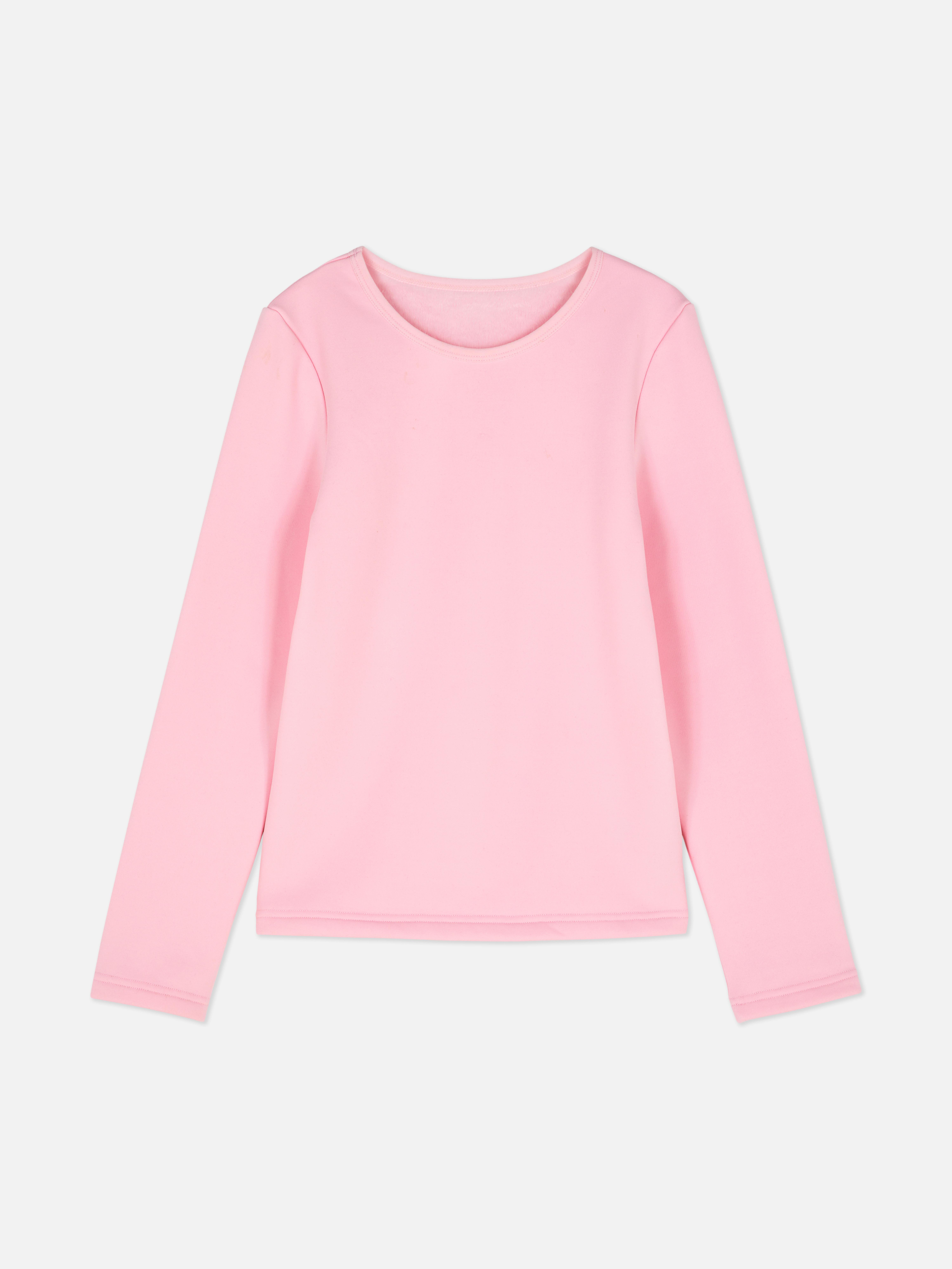 3-15yrs | Thermal Fleece Lined Long Sleeve Top