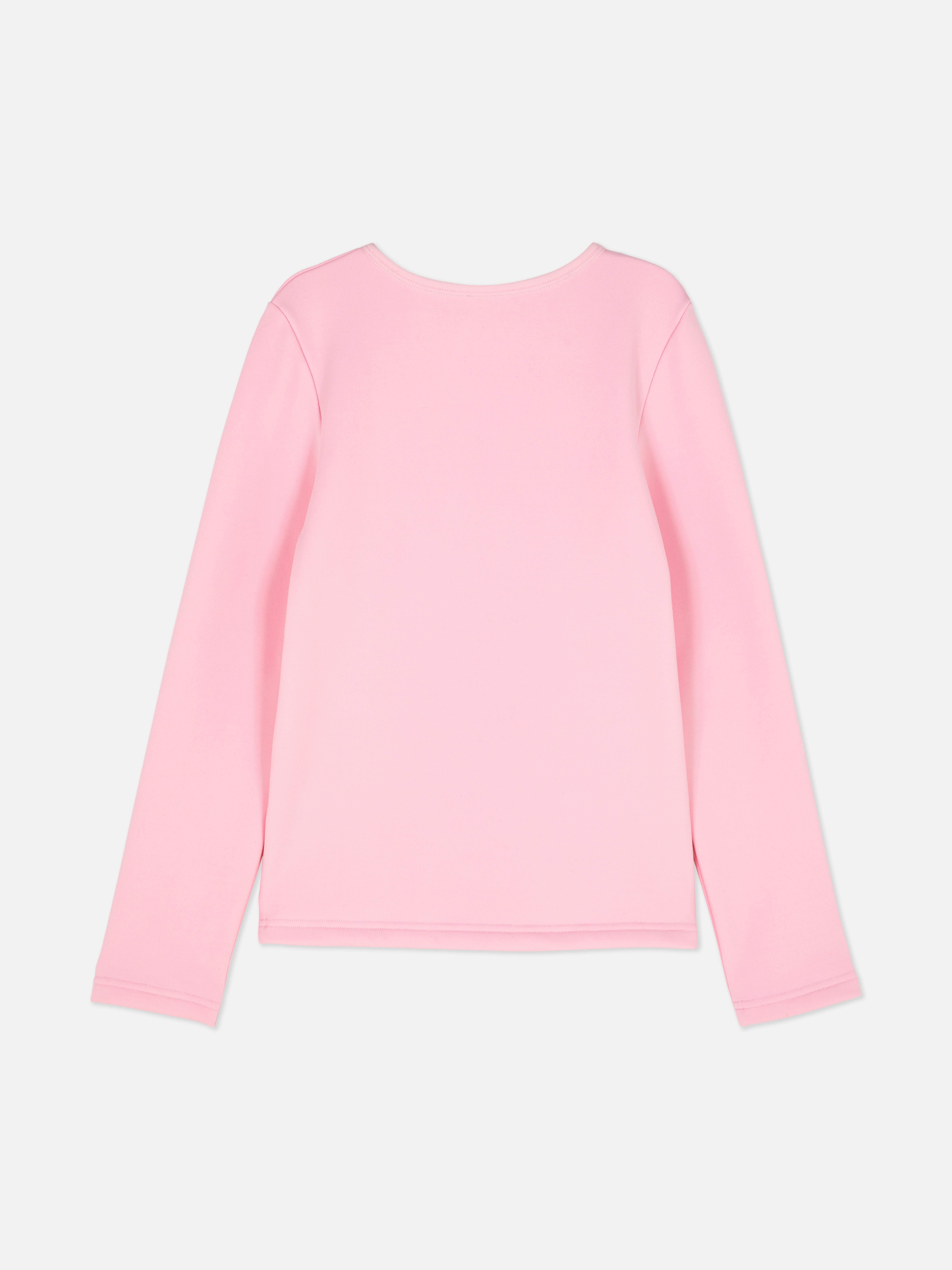 3-15yrs | Thermal Fleece Lined Long Sleeve Top