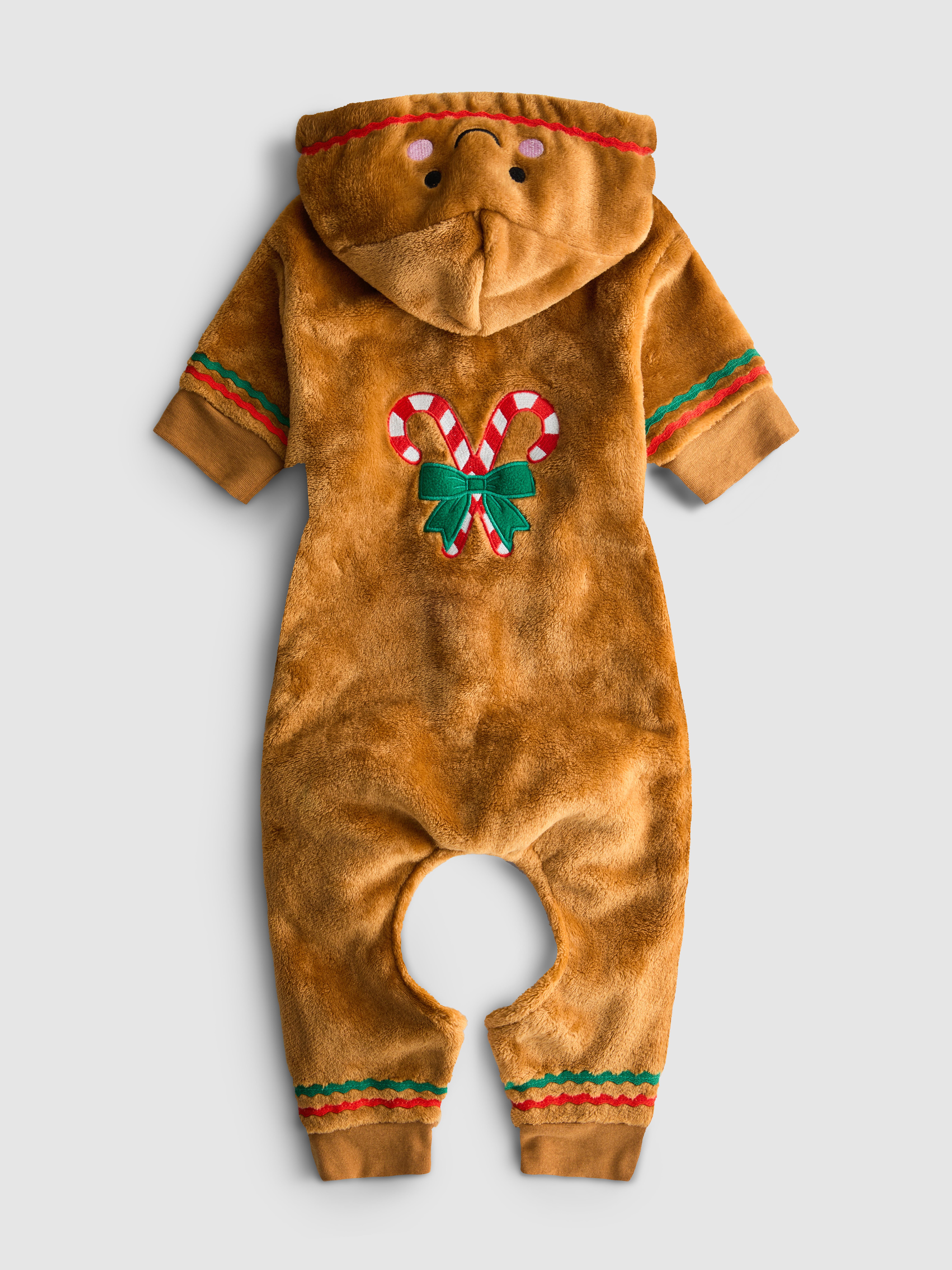 Tenue pour animal de compagnie à motif bonhomme en pain d'épices