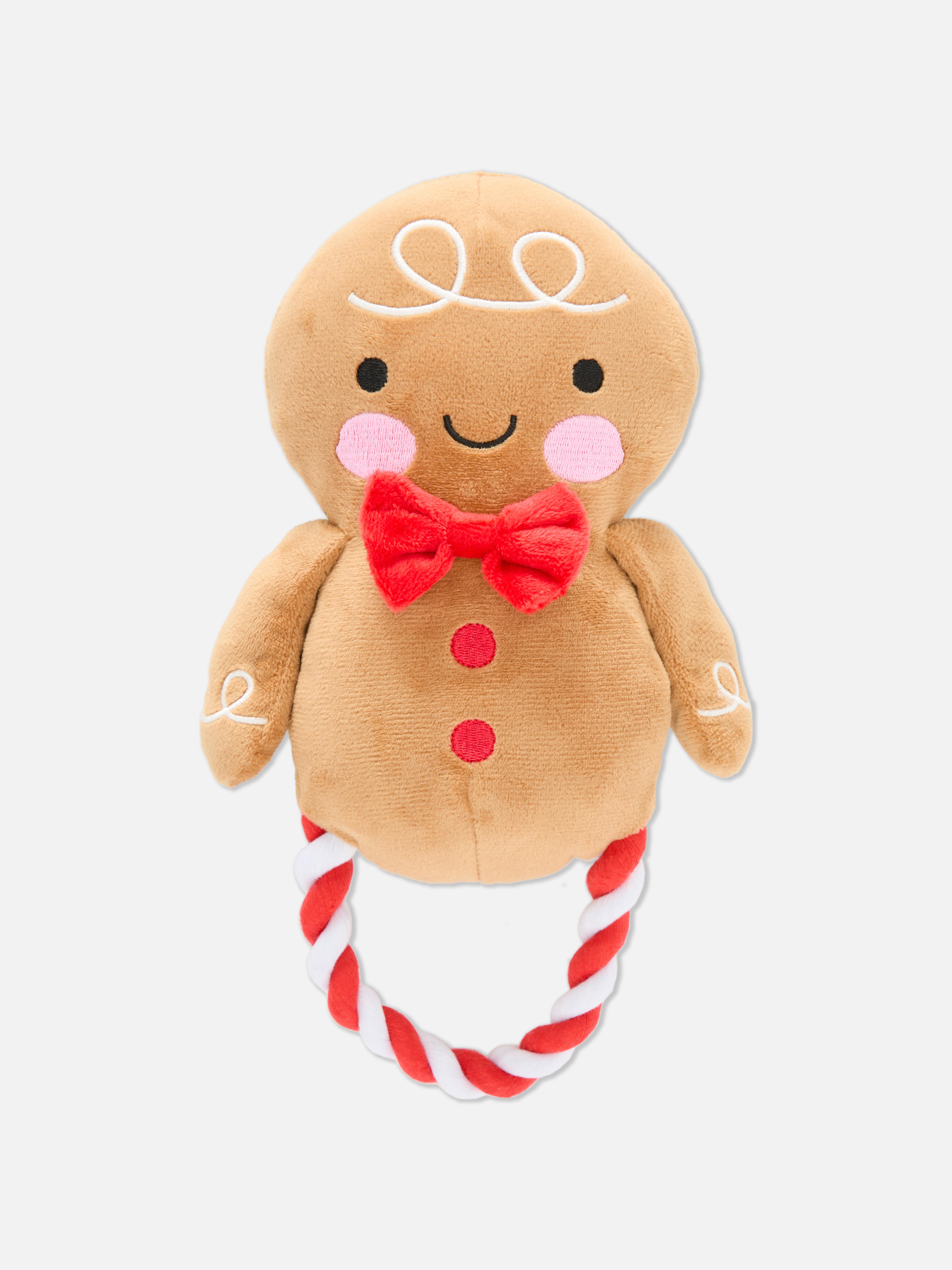 Gingerbread Rope Pet Toy