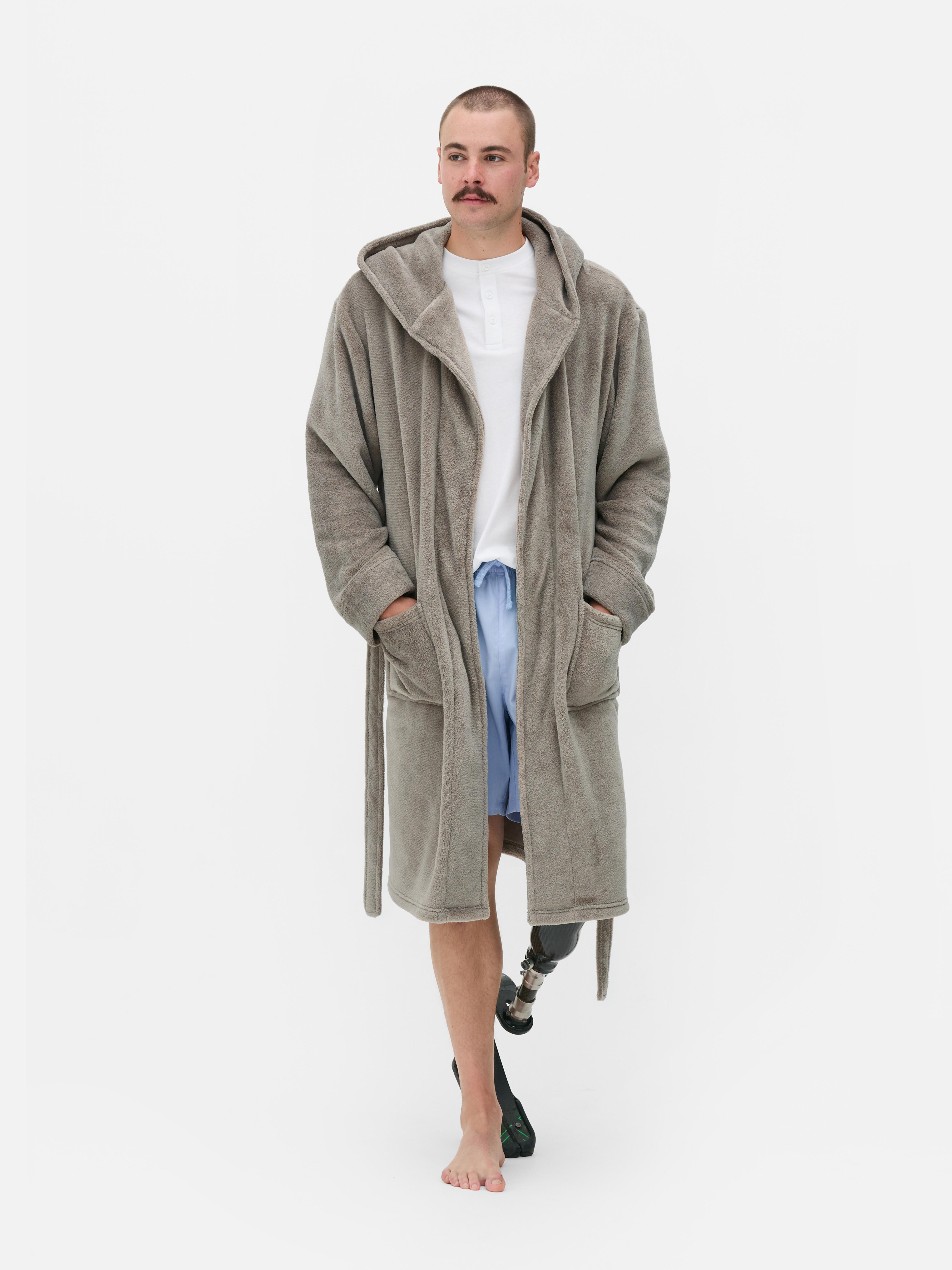 Fleece Hooded Robe