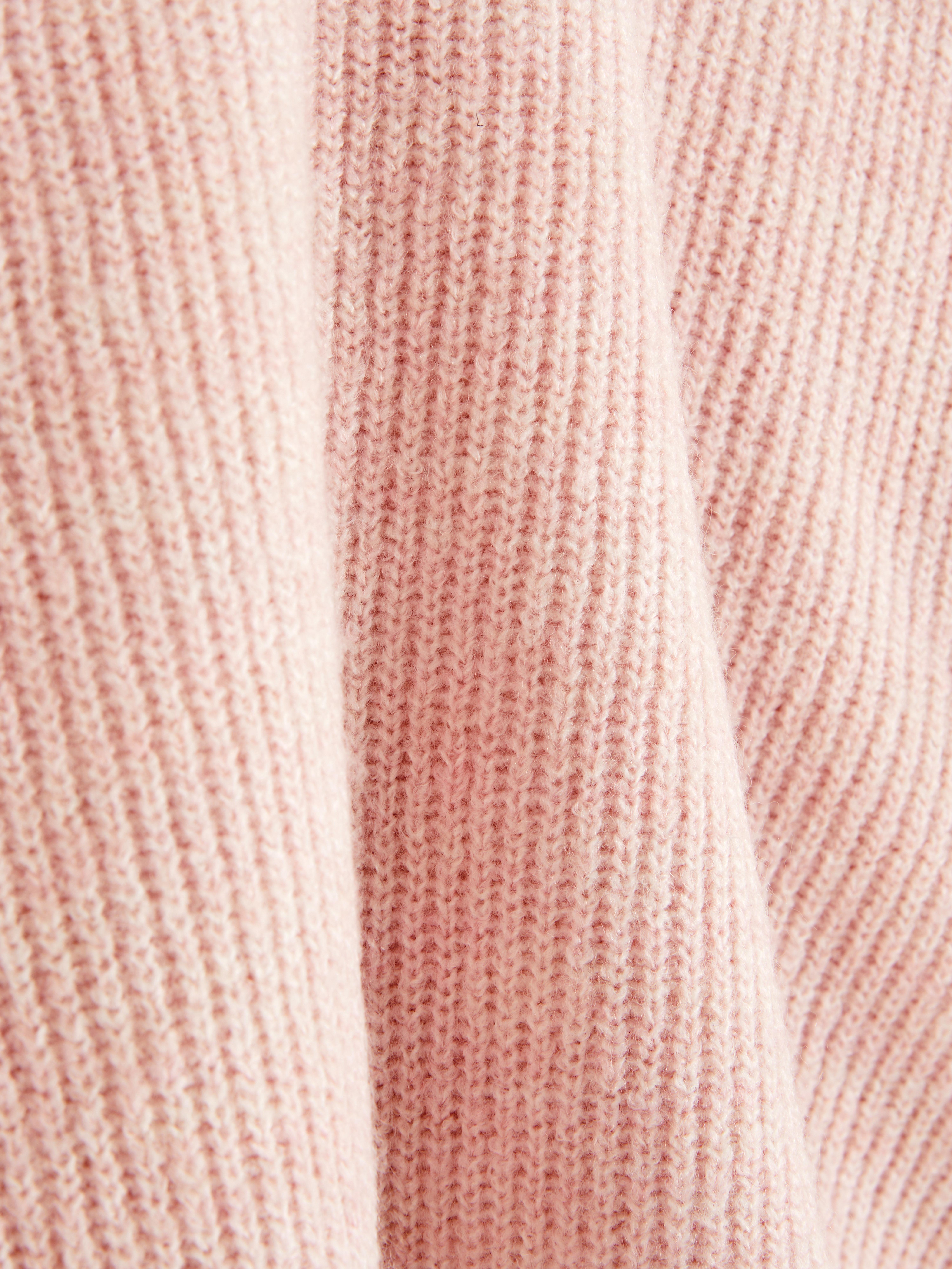 V-Neck Drop Shoulder Jumper
