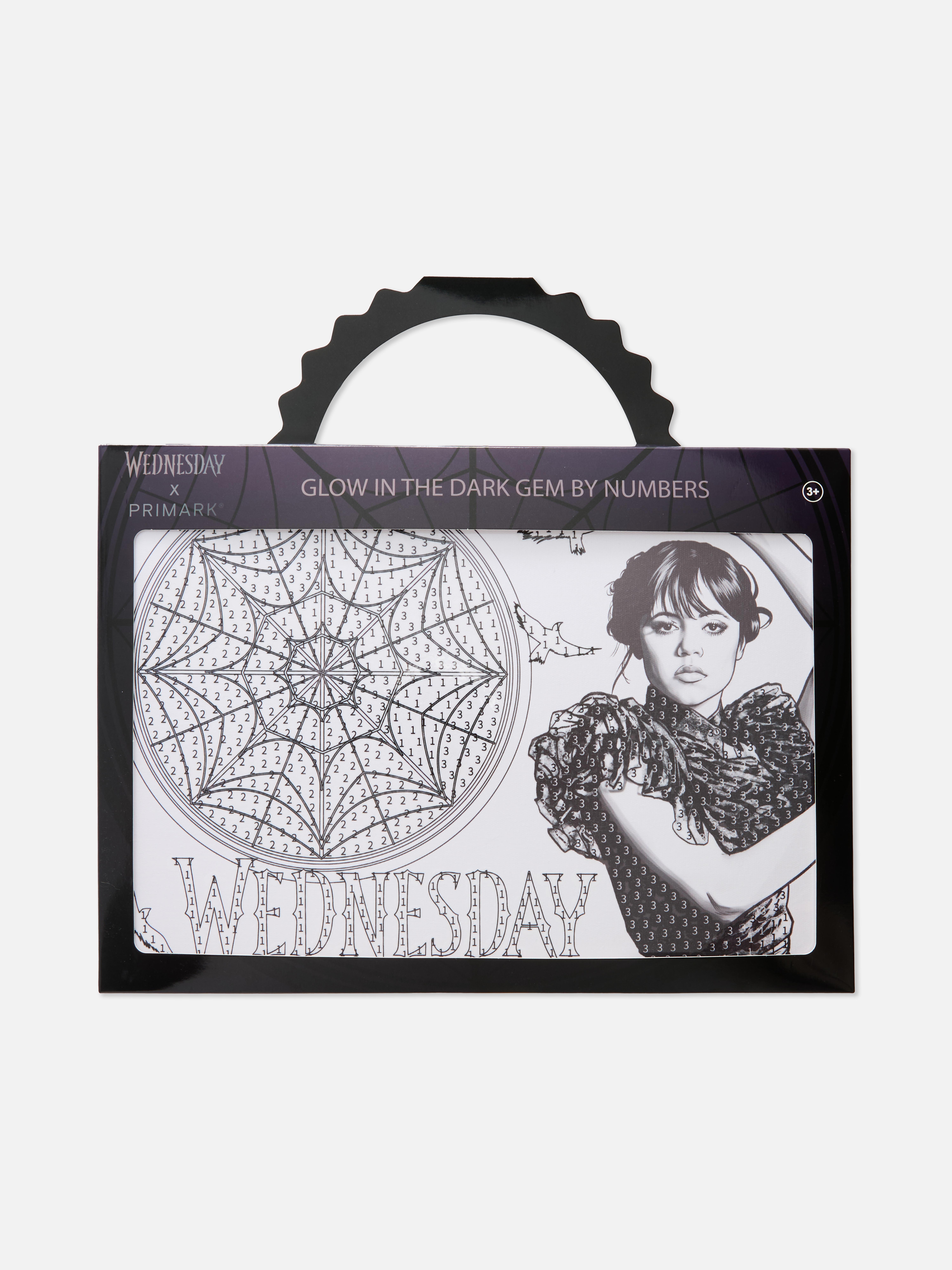 Kunstset met imitatie-edelstenen Wednesday